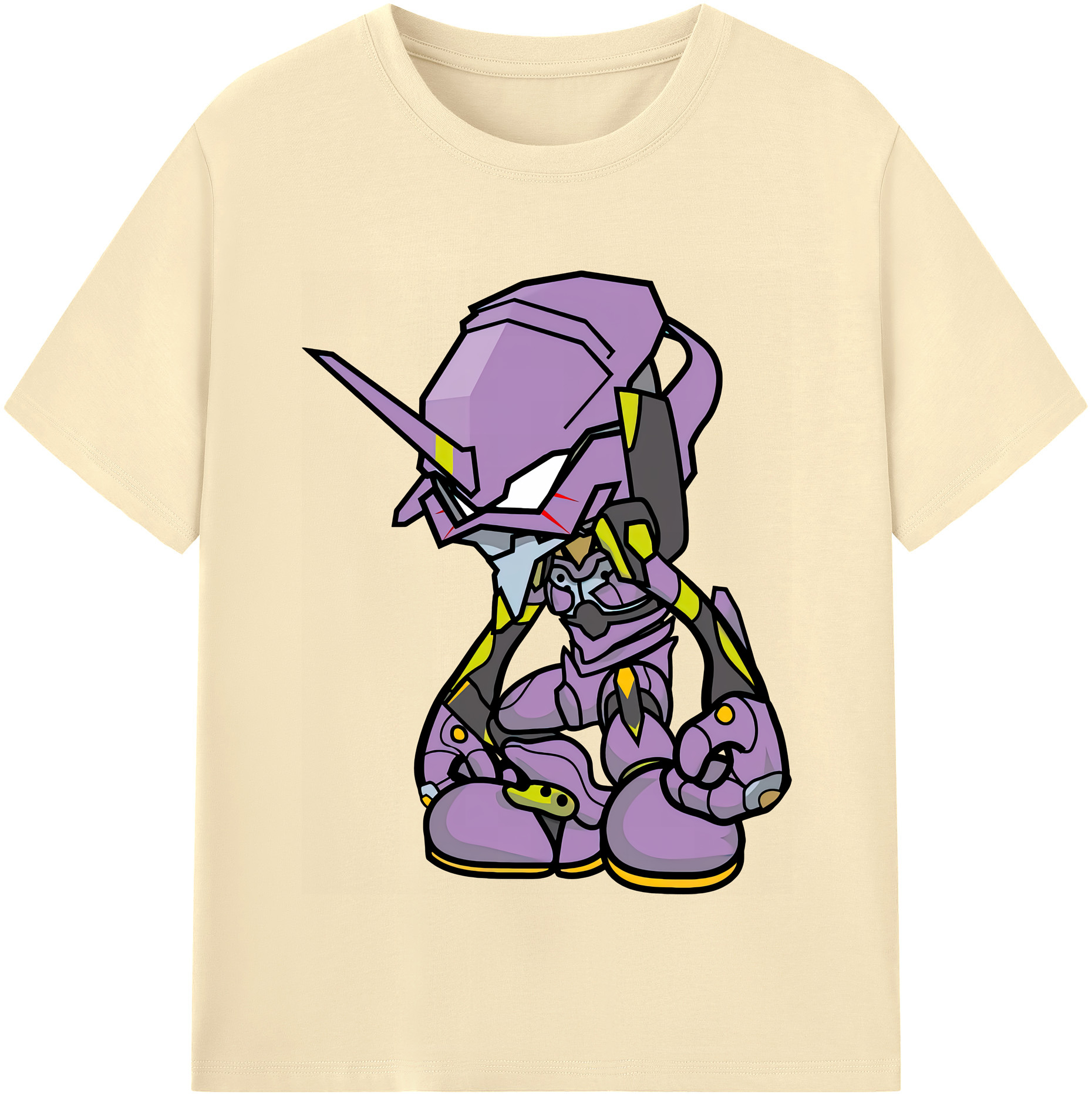 （画像用） EVA 新世紀エヴァンゲリオン 綿100％半袖Tシャツ（フロントプリント）