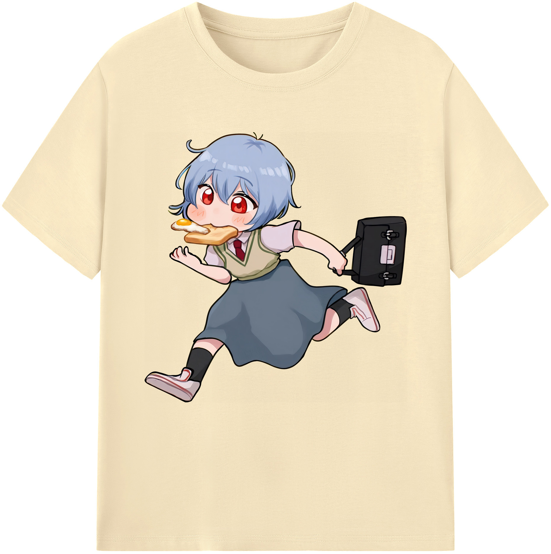 （画像用） EVA 新世紀エヴァンゲリオン 綿100％半袖Tシャツ（フロントプリント）