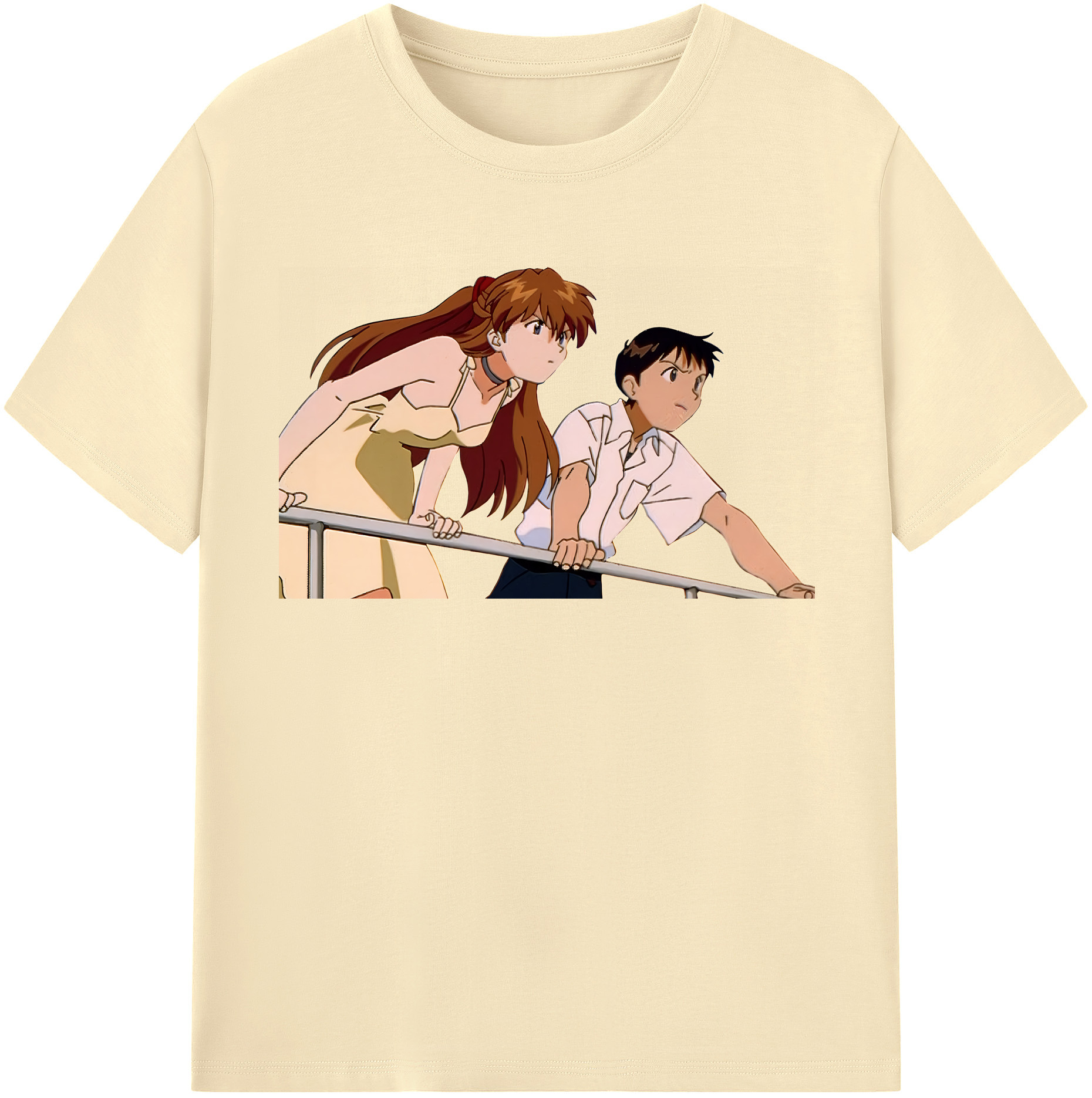 （画像用） EVA 新世紀エヴァンゲリオン 綿100％半袖Tシャツ（フロントプリント）