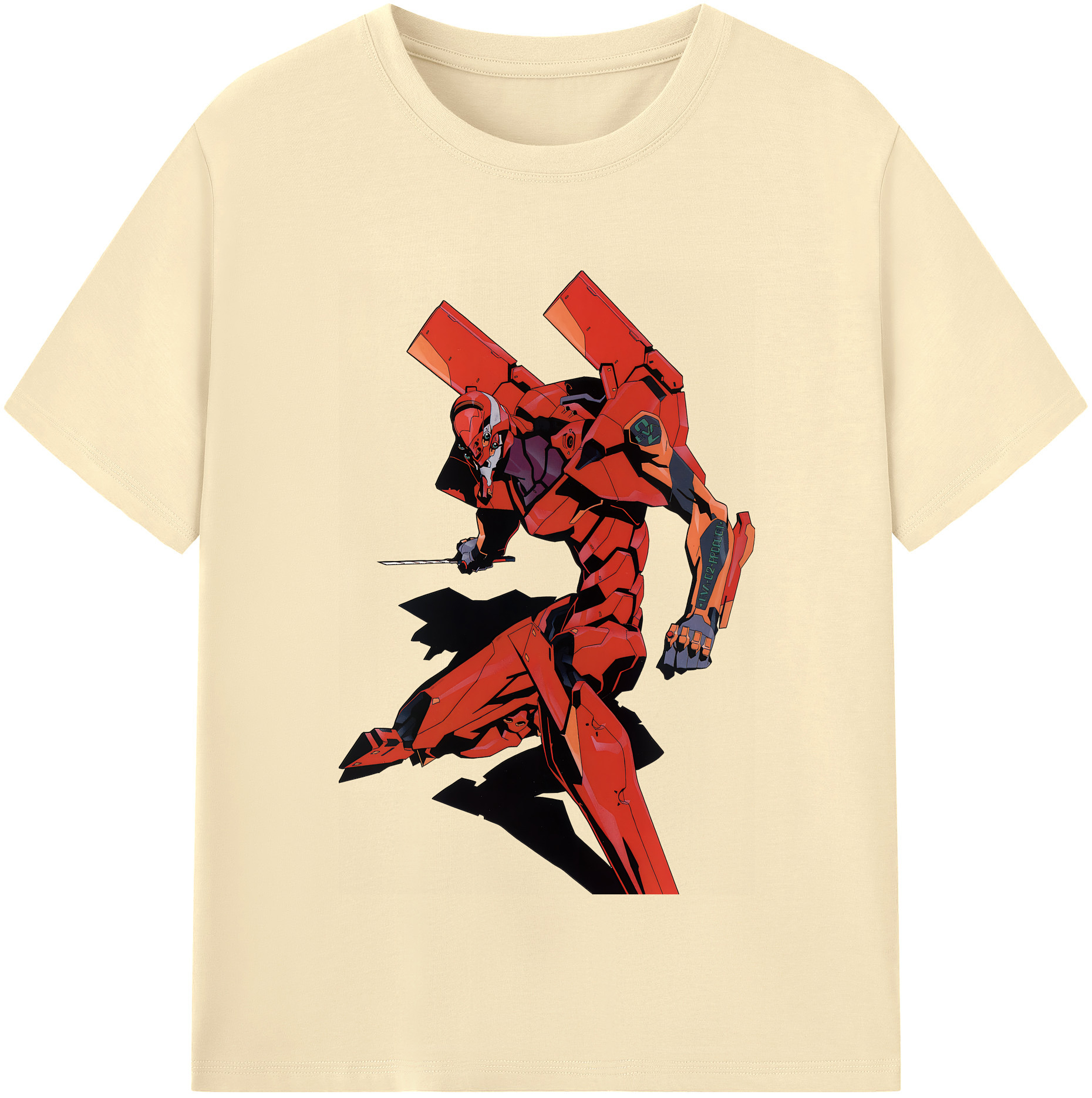 （画像用） EVA 新世紀エヴァンゲリオン 綿100％半袖Tシャツ（フロントプリント）