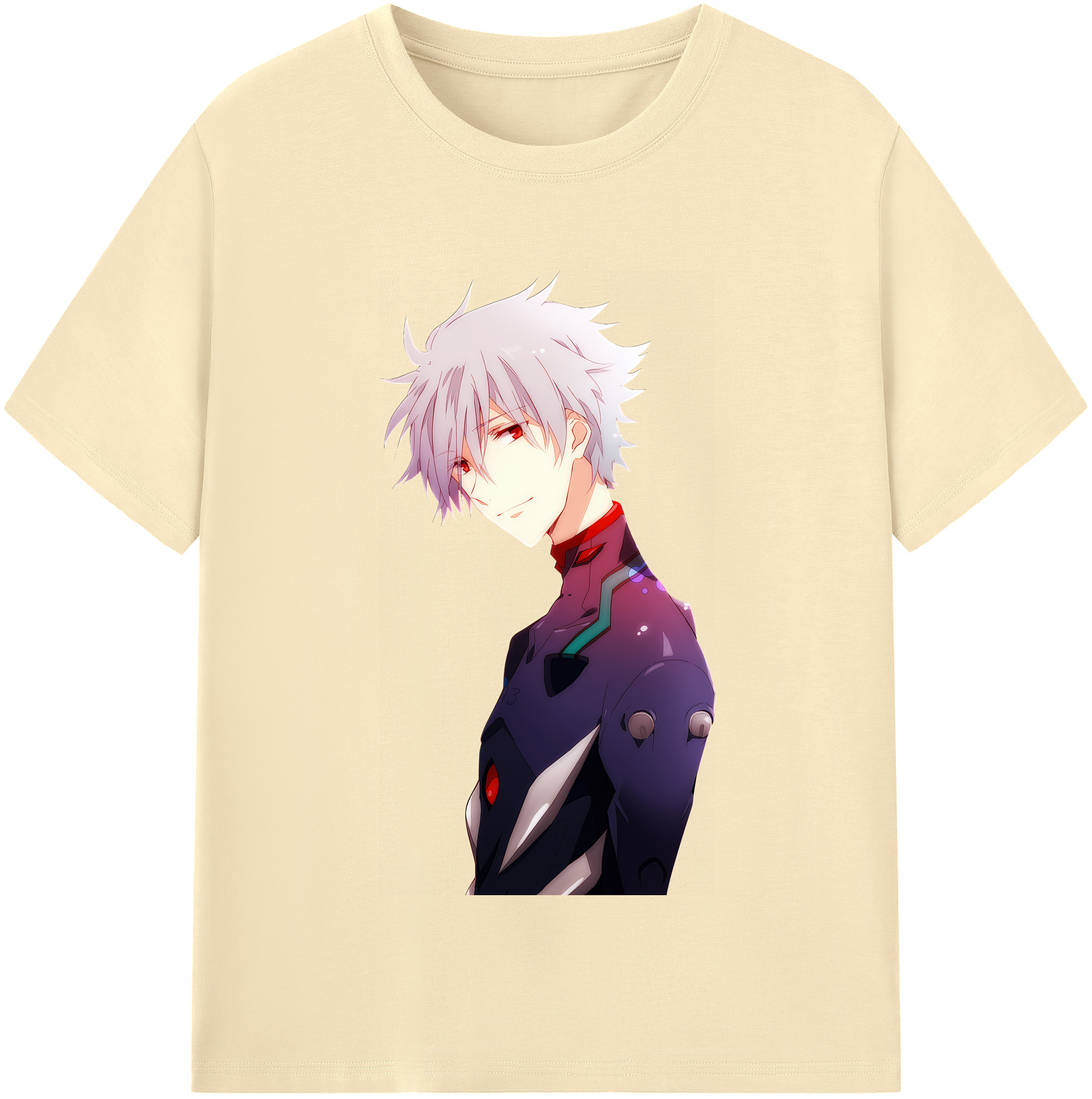（画像用） EVA 新世紀エヴァンゲリオン 綿100％半袖Tシャツ（フロントプリント）