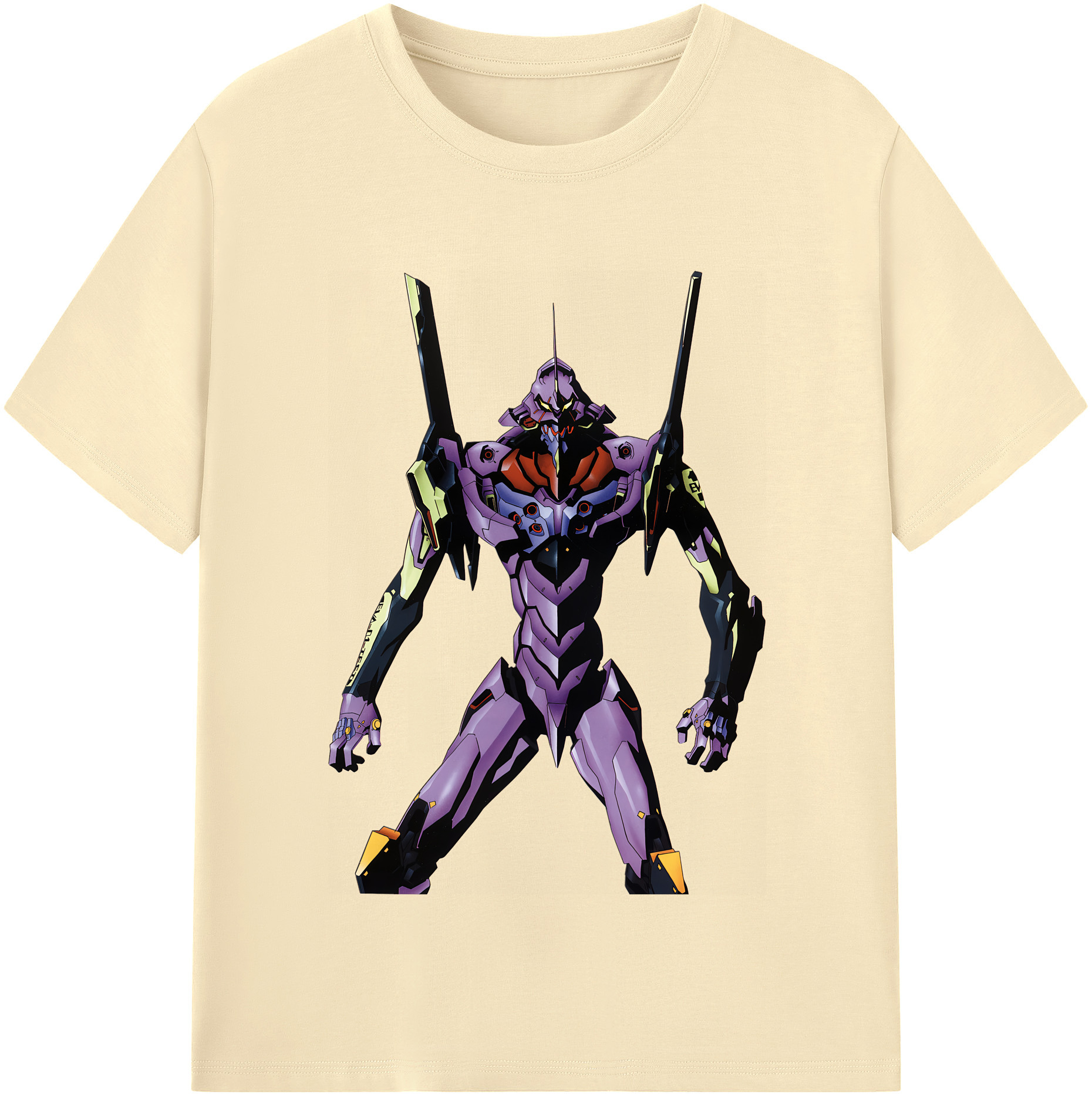 （画像用） EVA 新世紀エヴァンゲリオン 綿100％半袖Tシャツ（フロントプリント）