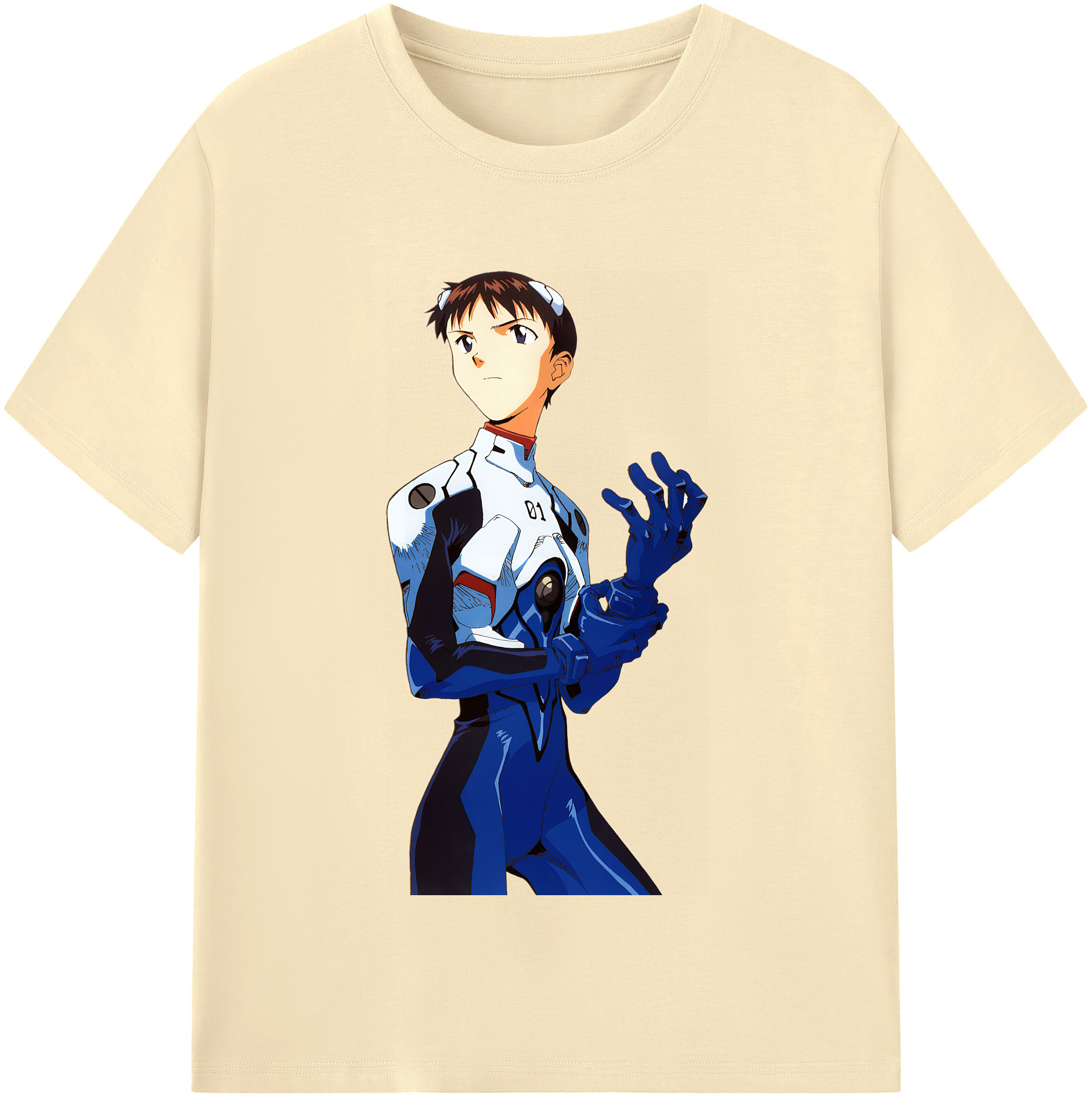 （画像用） EVA 新世紀エヴァンゲリオン 綿100％半袖Tシャツ（フロントプリント）