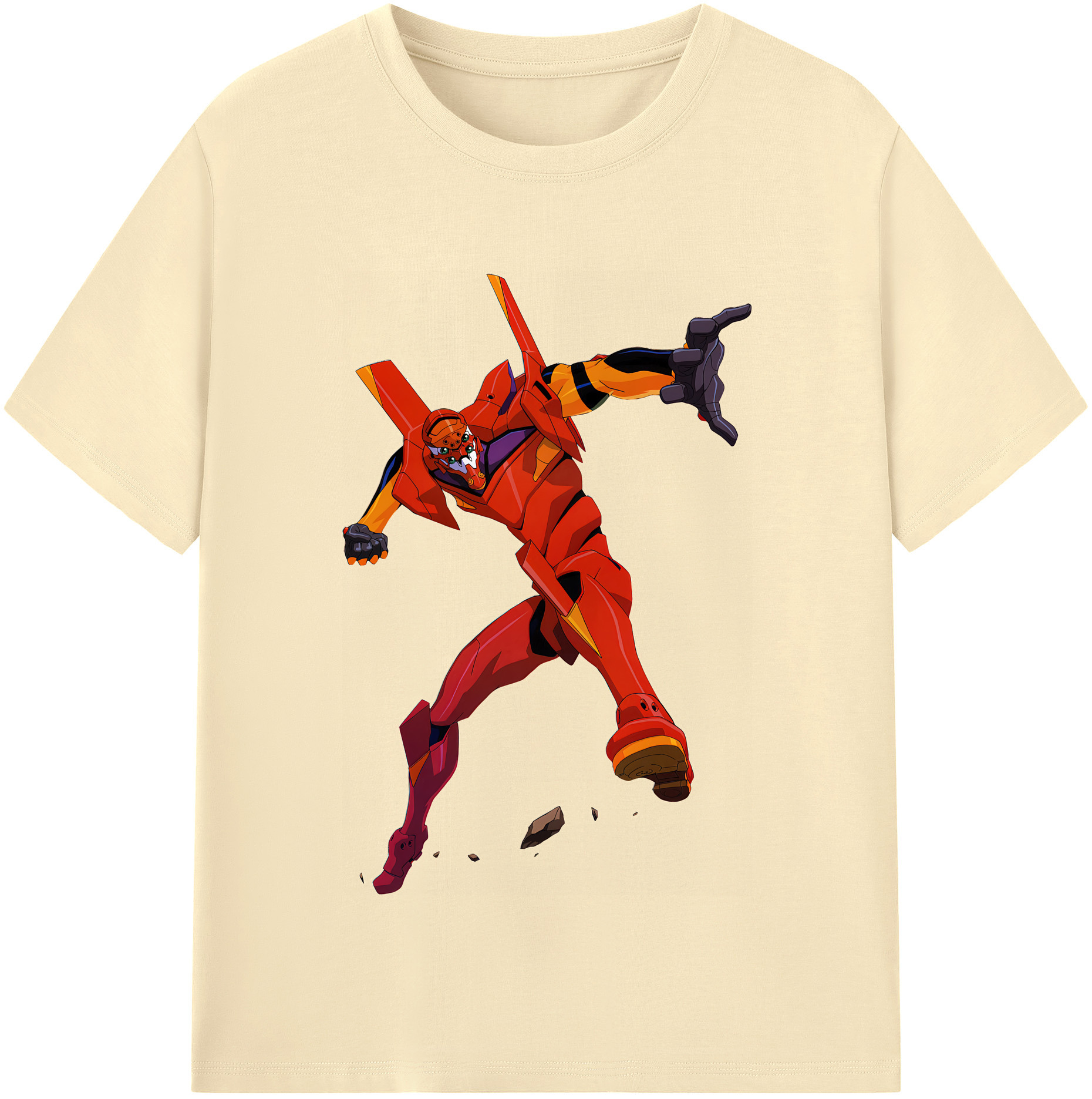 （画像用） EVA 新世紀エヴァンゲリオン 綿100％半袖Tシャツ（フロントプリント）