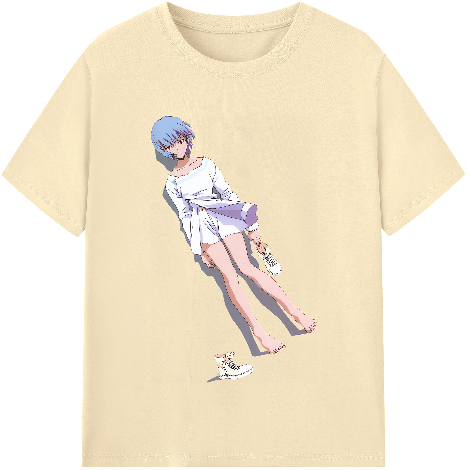 （画像用） EVA 新世紀エヴァンゲリオン 綿100％半袖Tシャツ（フロントプリント）