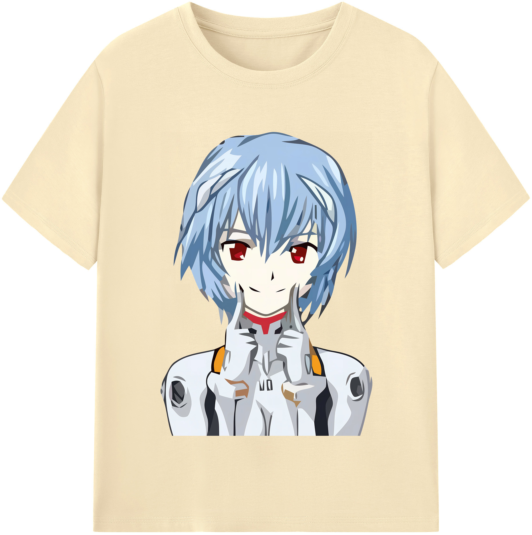 （画像用） EVA 新世紀エヴァンゲリオン 綿100％半袖Tシャツ（フロントプリント）