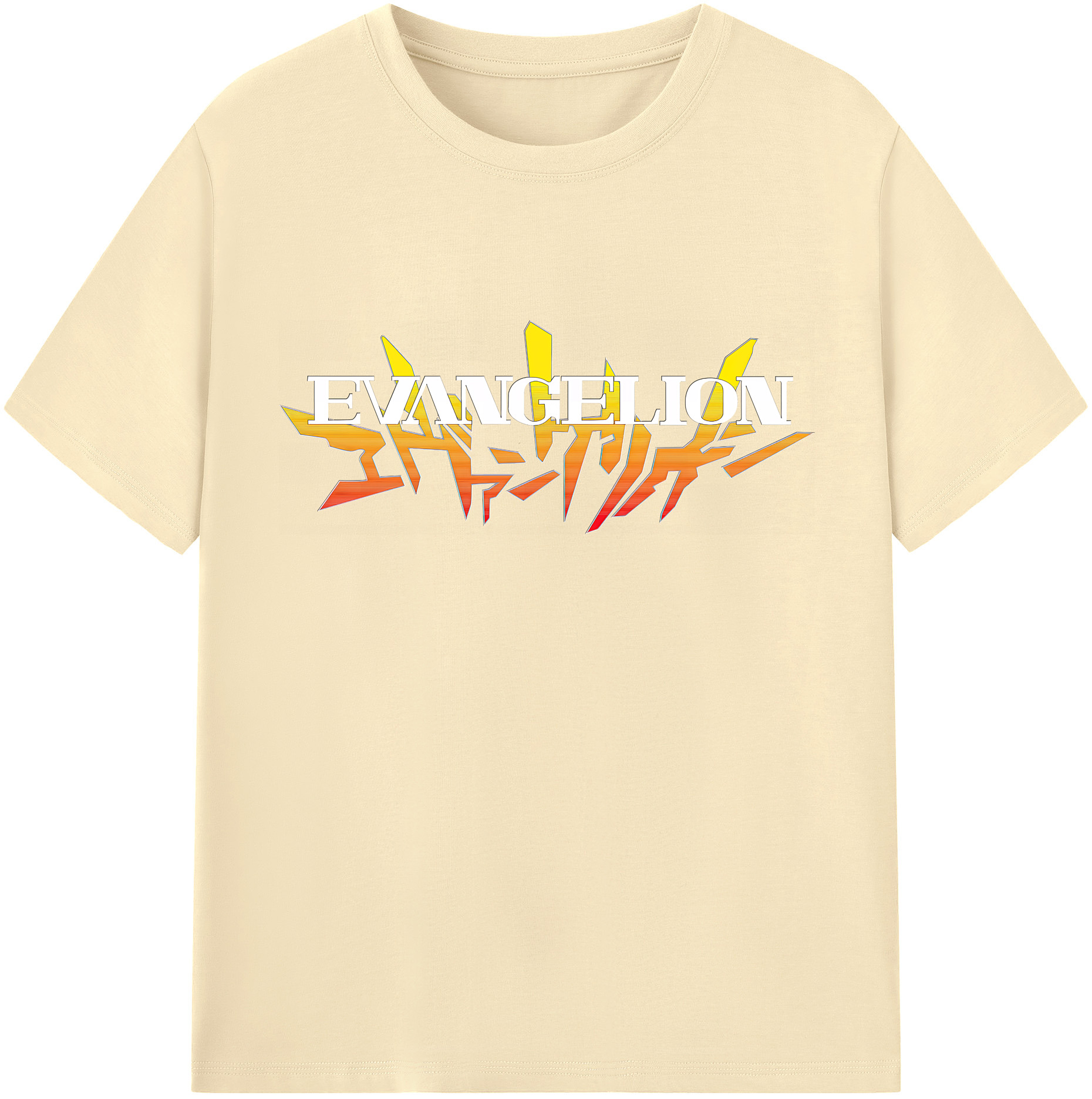 （画像用） EVA 新世紀エヴァンゲリオン 綿100％半袖Tシャツ（フロントプリント）