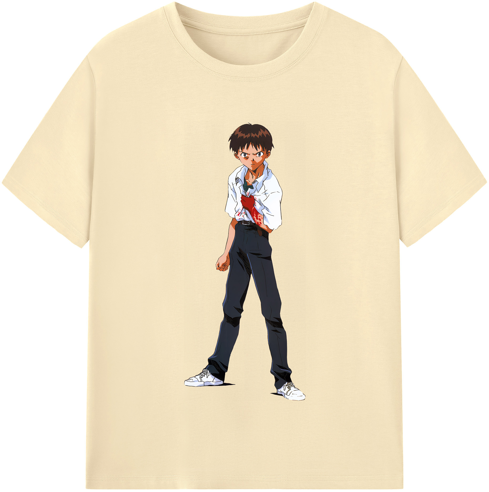 （画像用） EVA 新世紀エヴァンゲリオン 綿100％半袖Tシャツ（フロントプリント）