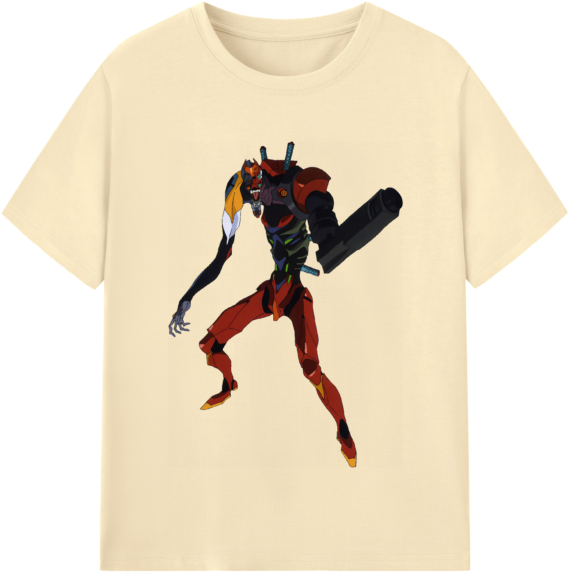 （画像用） EVA 新世紀エヴァンゲリオン 綿100％半袖Tシャツ（フロントプリント）