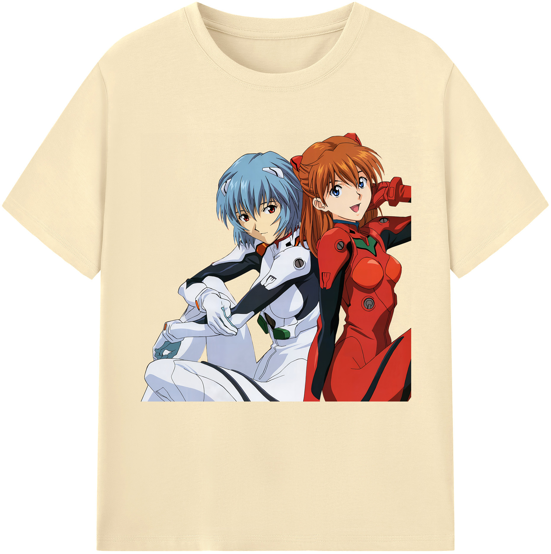 （画像用） EVA 新世紀エヴァンゲリオン 綿100％半袖Tシャツ（フロントプリント）