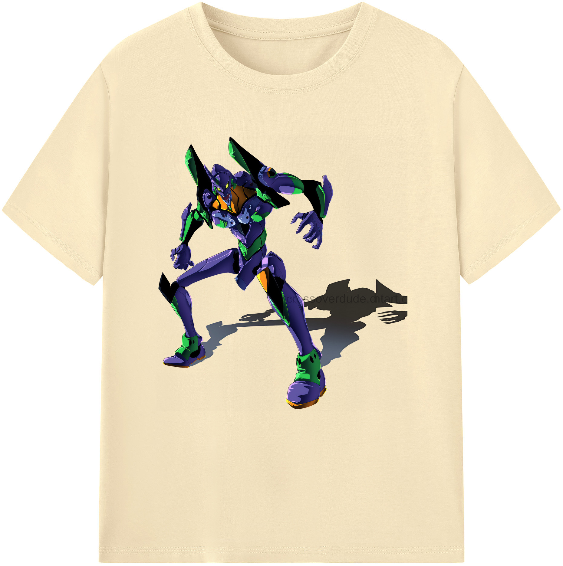 （画像用） EVA 新世紀エヴァンゲリオン 綿100％半袖Tシャツ（フロントプリント）