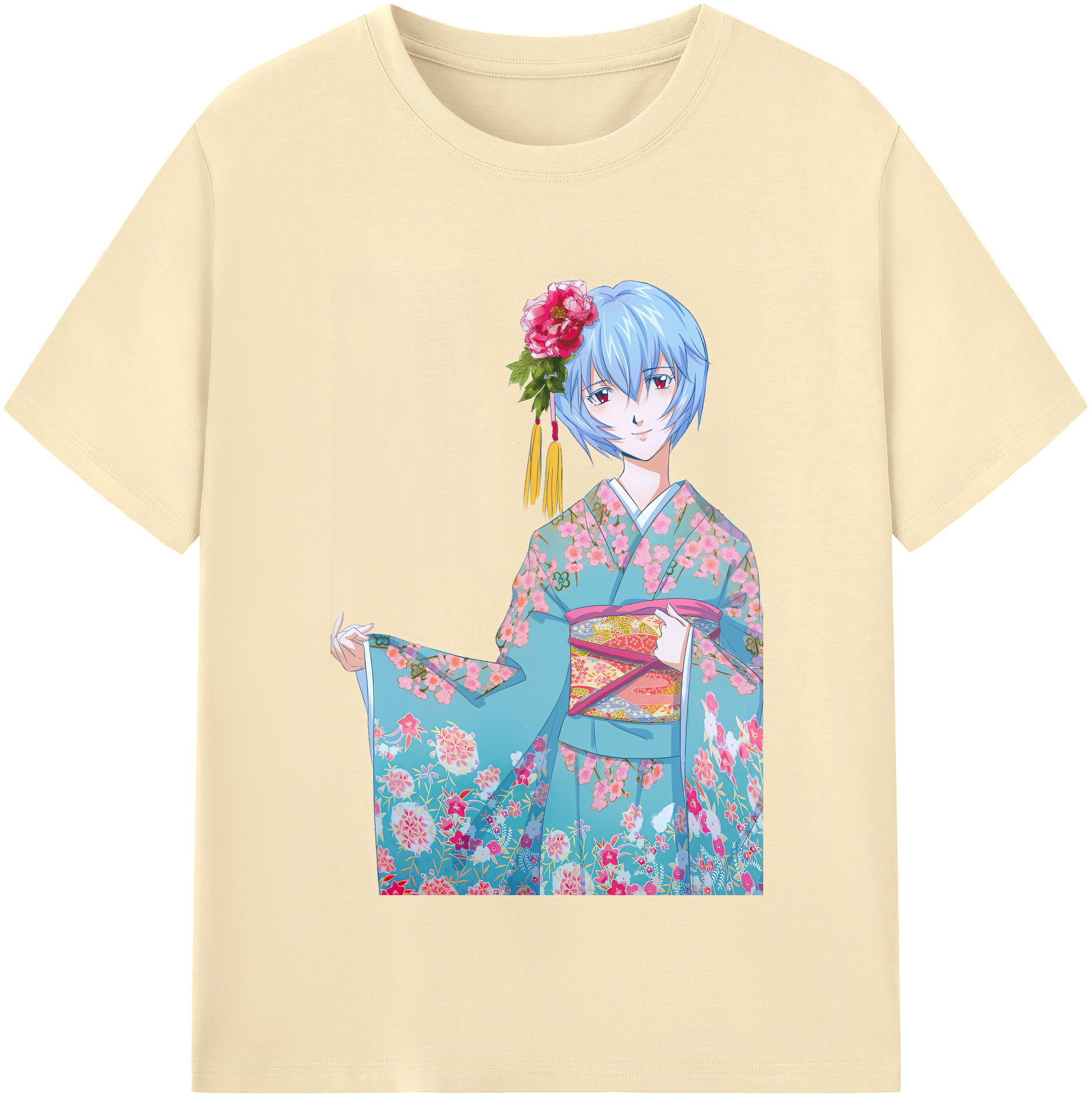 （画像用） EVA 新世紀エヴァンゲリオン 綿100％半袖Tシャツ（フロントプリント）