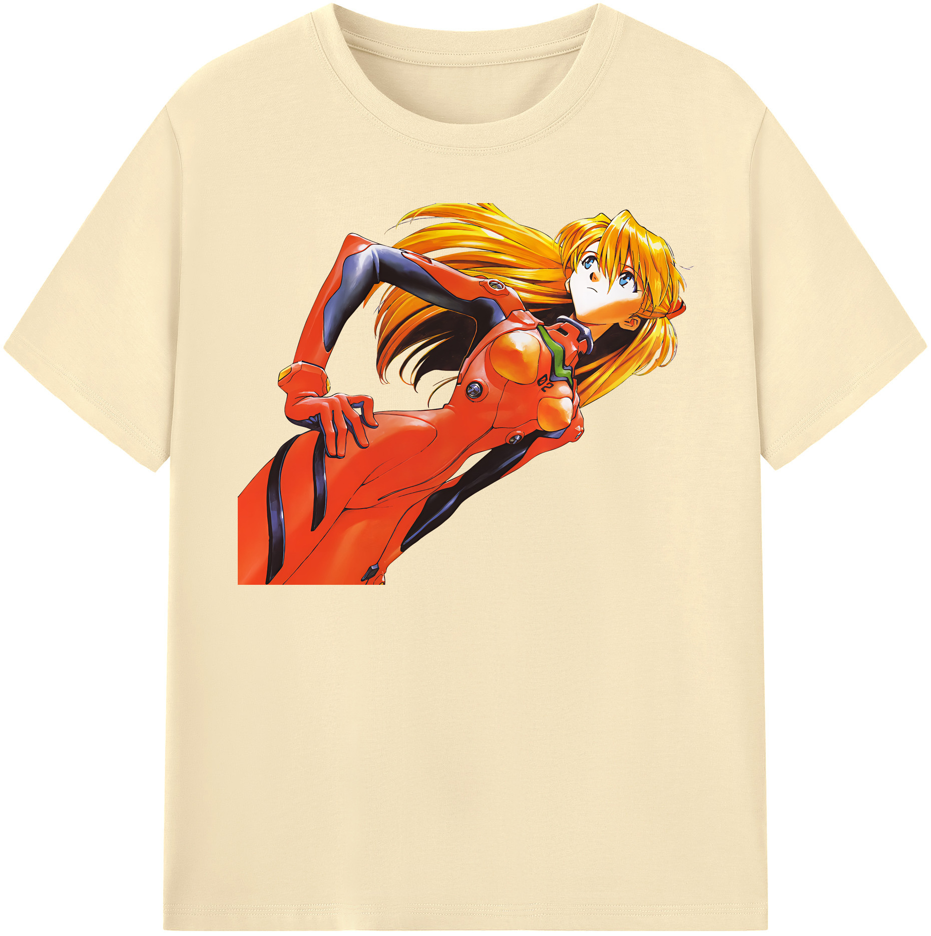 （画像用） EVA 新世紀エヴァンゲリオン 綿100％半袖Tシャツ（フロントプリント）