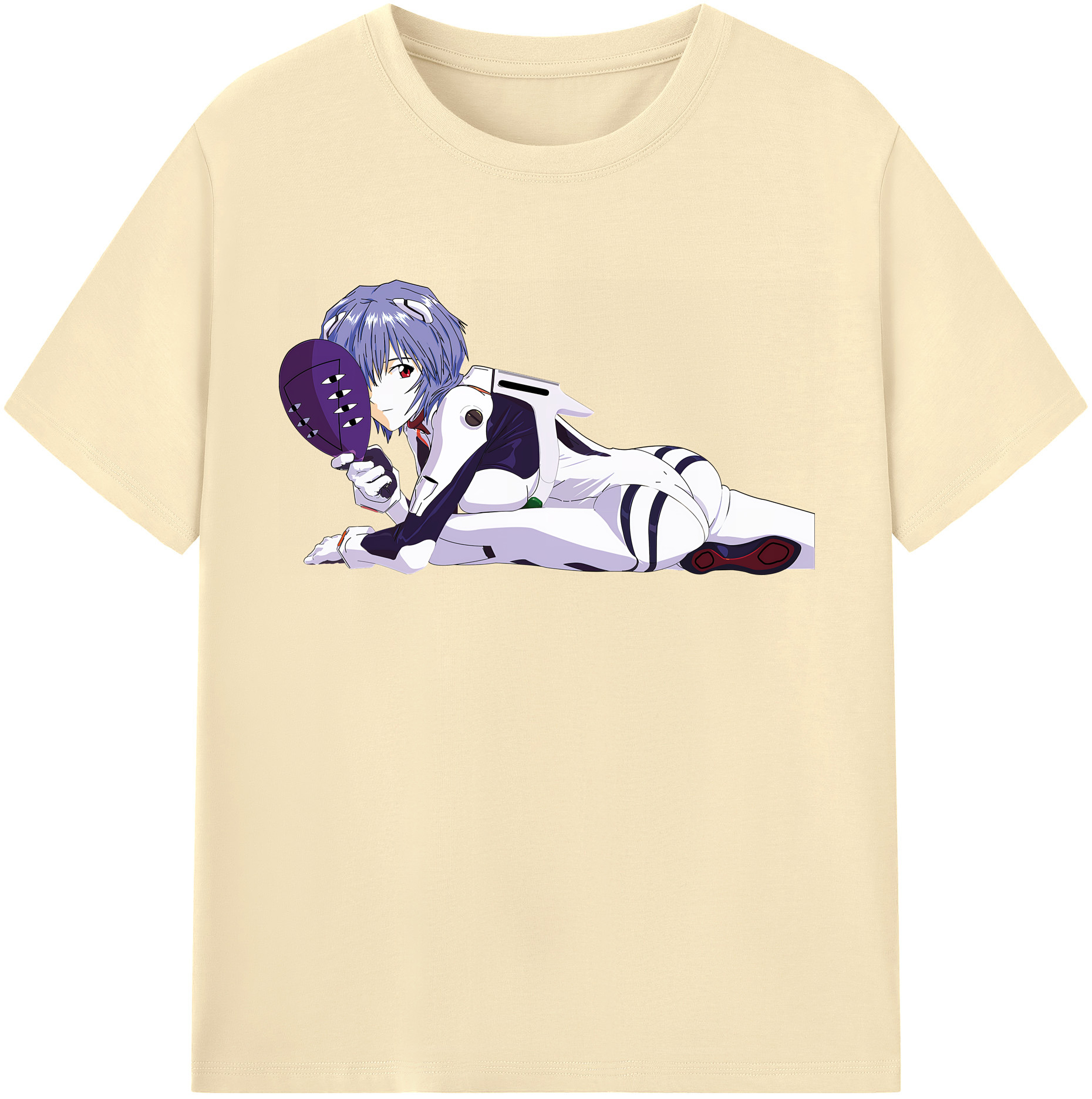 （画像用） EVA 新世紀エヴァンゲリオン 綿100％半袖Tシャツ（フロントプリント）