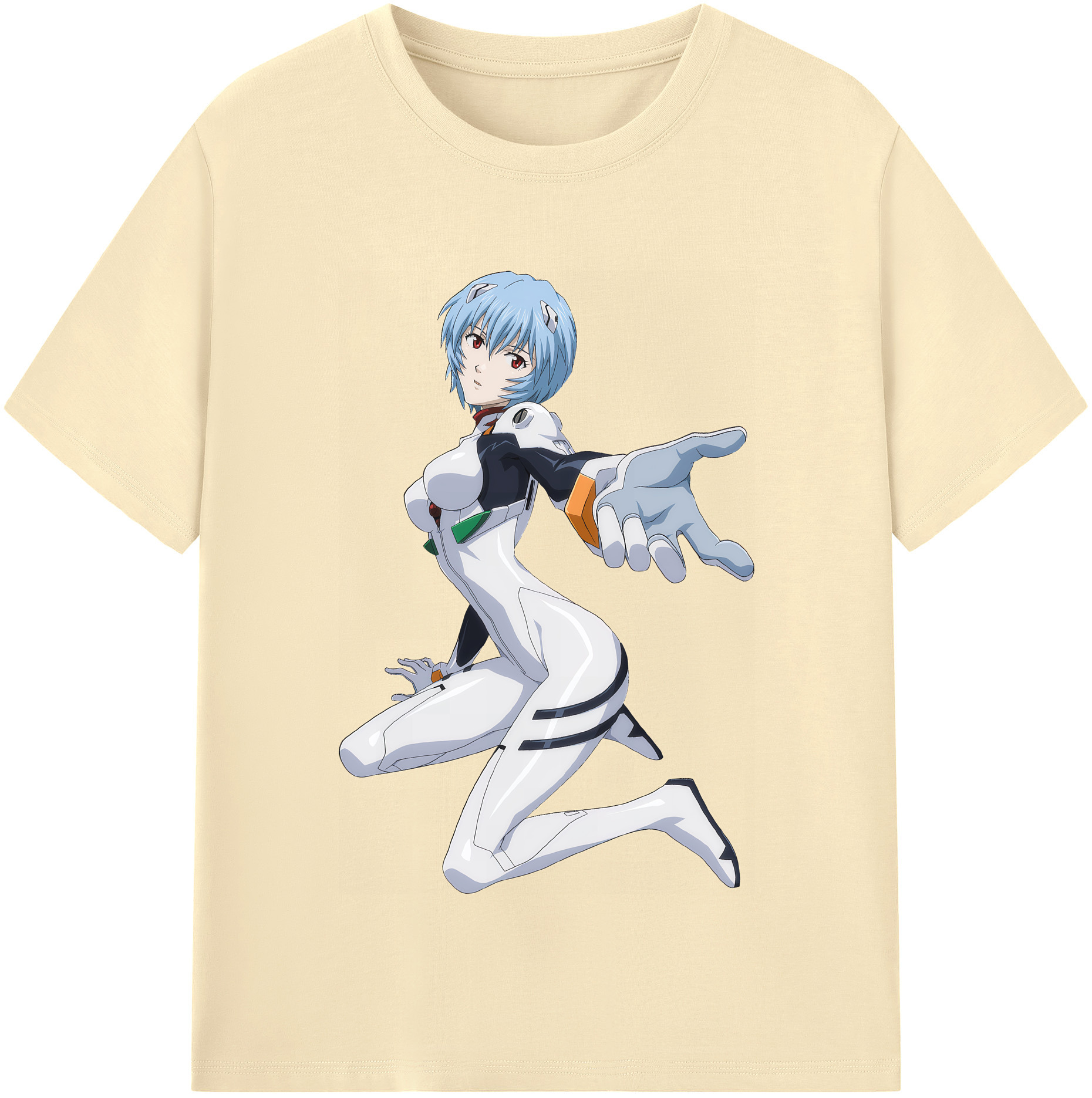 （画像用） EVA 新世紀エヴァンゲリオン 綿100％半袖Tシャツ（フロントプリント）