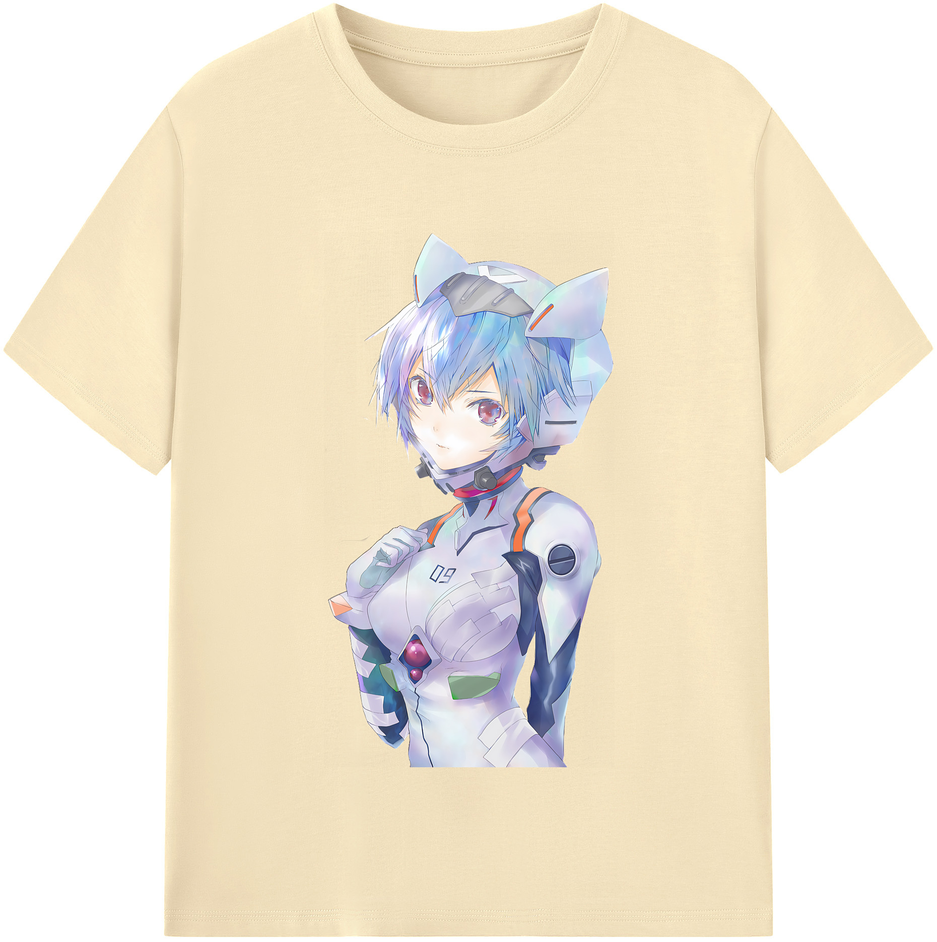 （画像用） EVA 新世紀エヴァンゲリオン 綿100％半袖Tシャツ（フロントプリント）