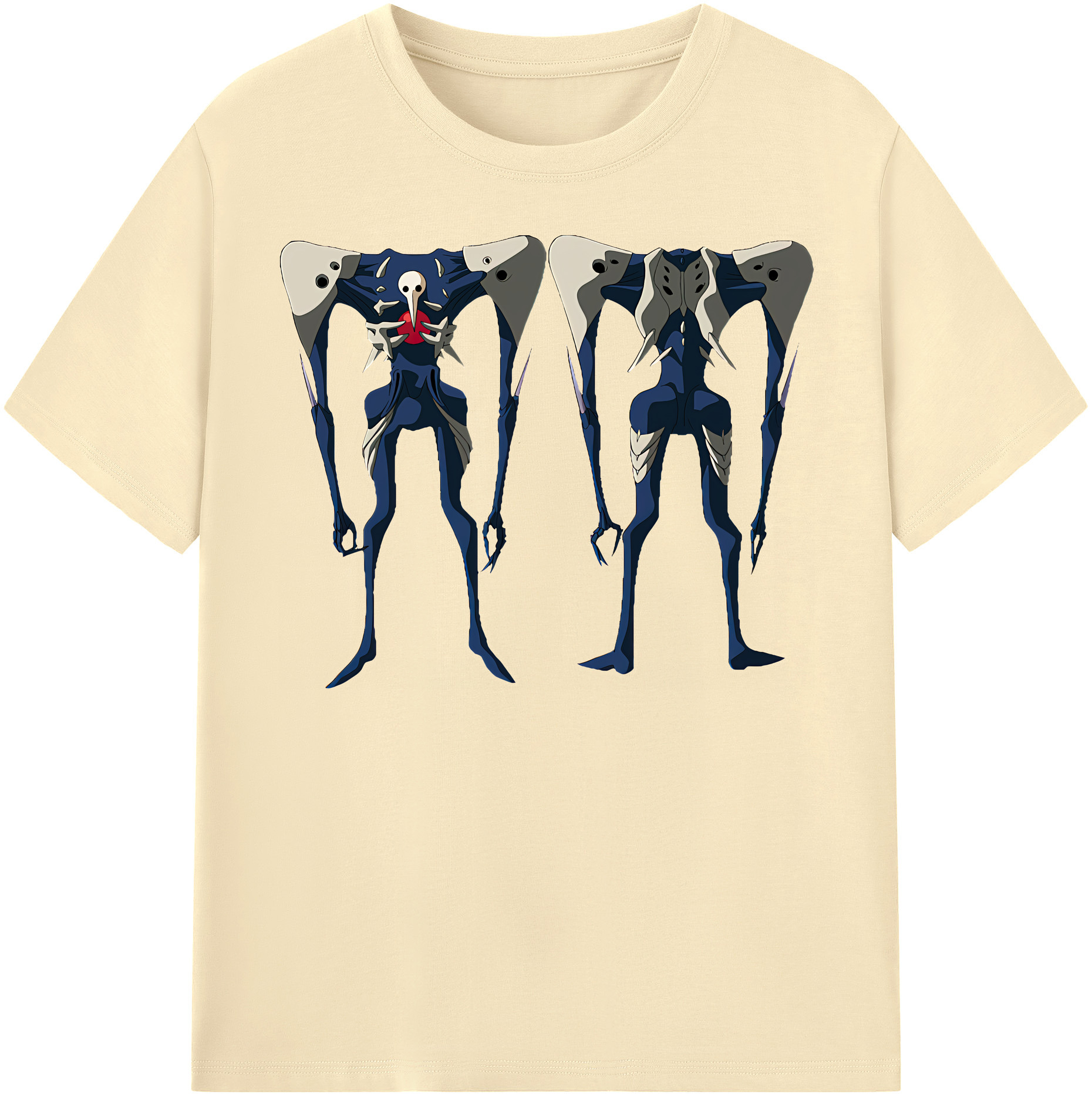 （画像用） EVA 新世紀エヴァンゲリオン 綿100％半袖Tシャツ（フロントプリント）