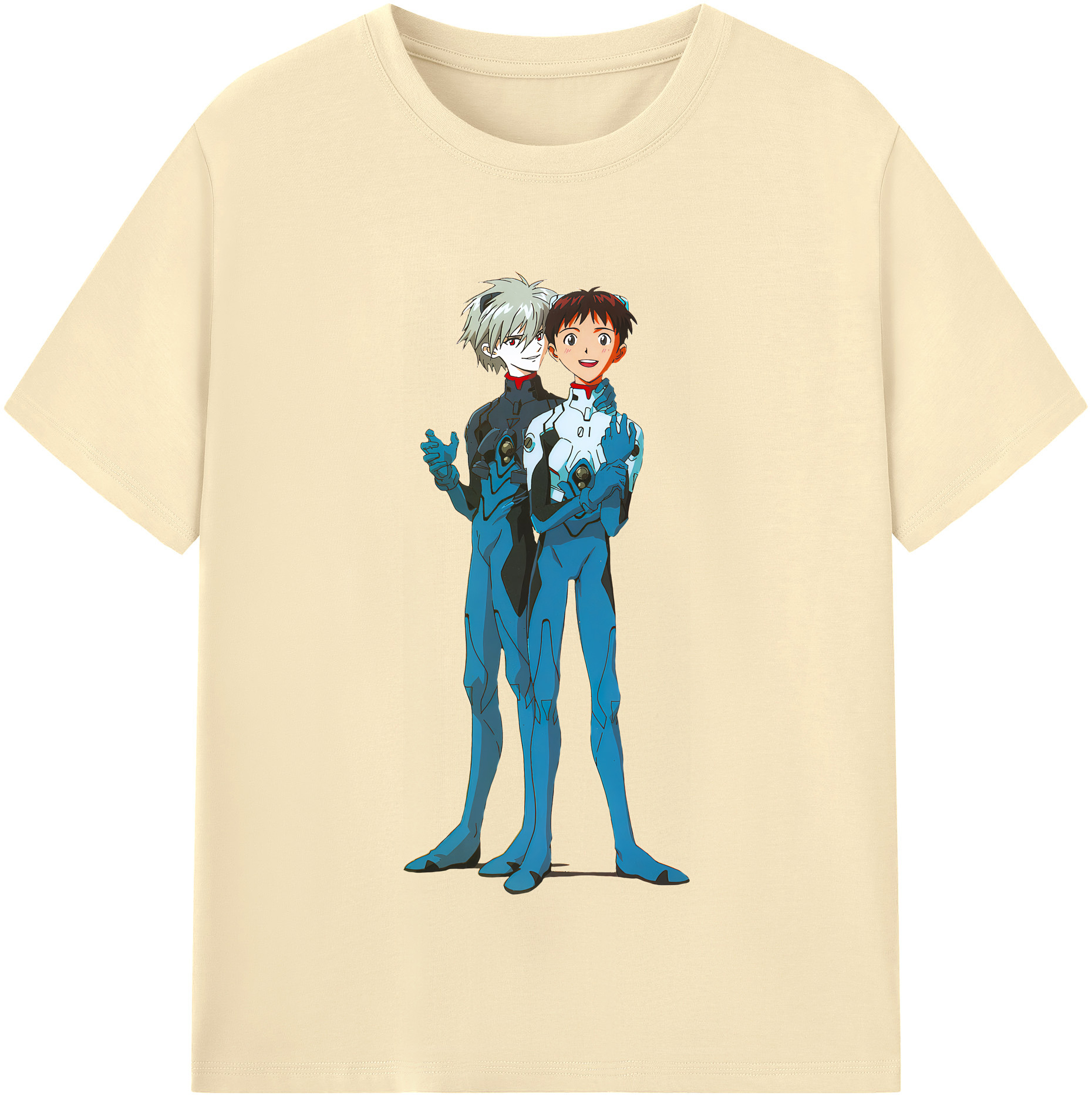 （画像用） EVA 新世紀エヴァンゲリオン 綿100％半袖Tシャツ（フロントプリント）