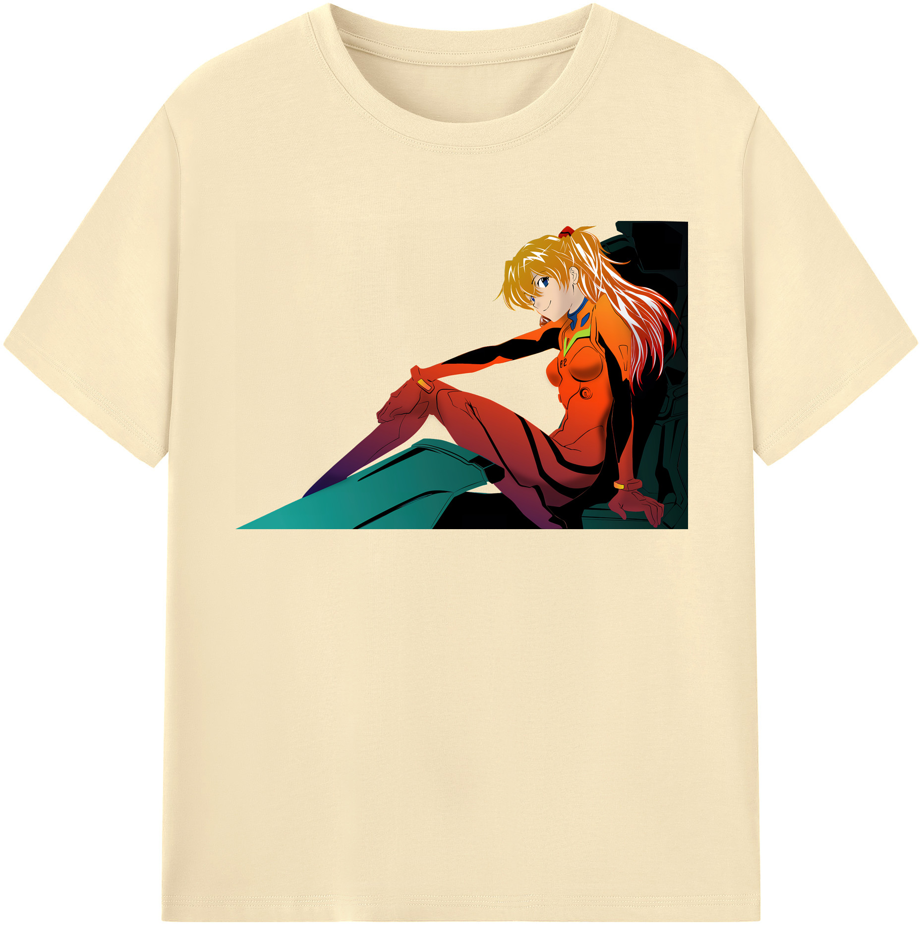 （画像用） EVA 新世紀エヴァンゲリオン 綿100％半袖Tシャツ（フロントプリント）