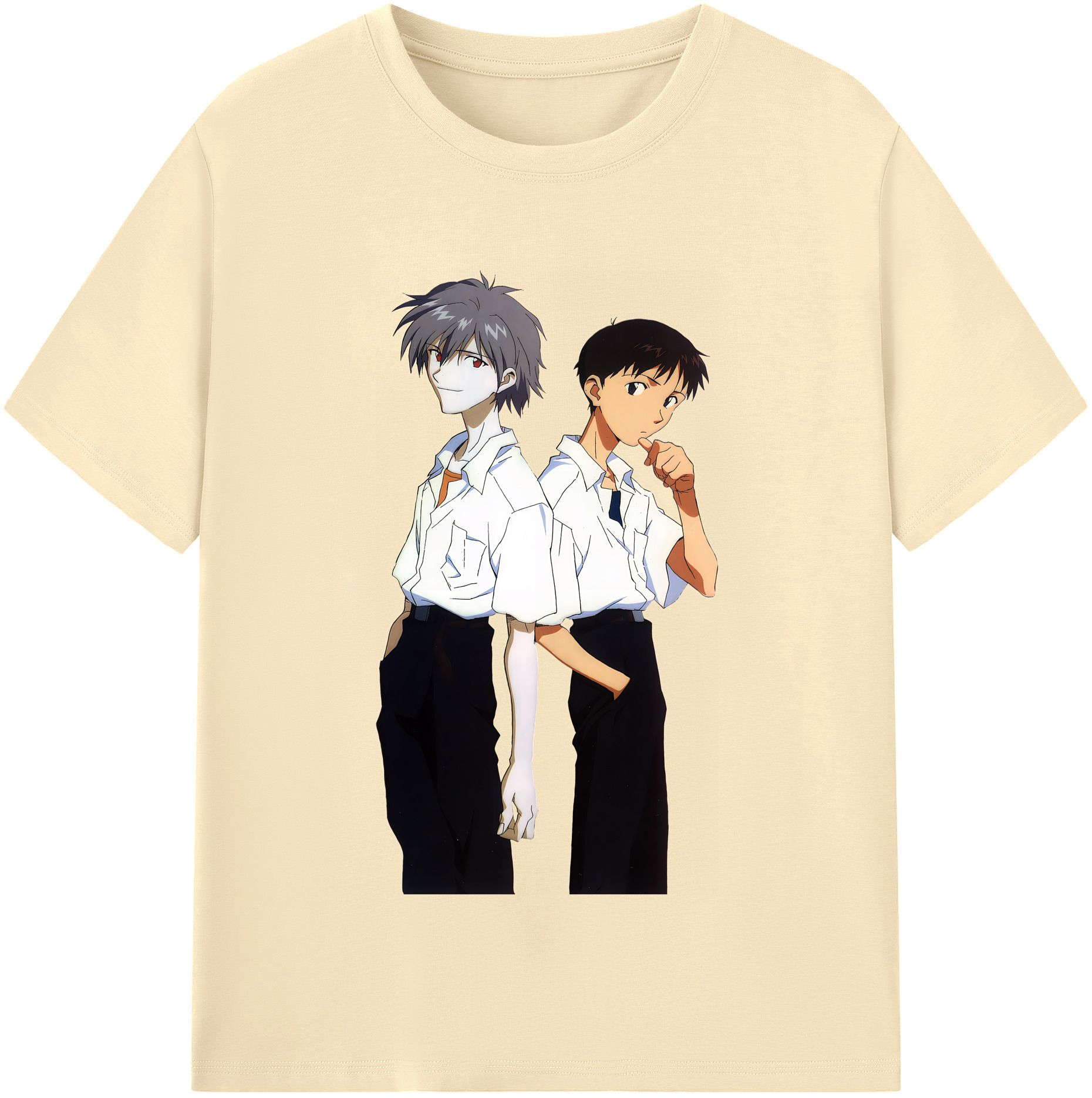 （画像用） EVA 新世紀エヴァンゲリオン 綿100％半袖Tシャツ（フロントプリント）