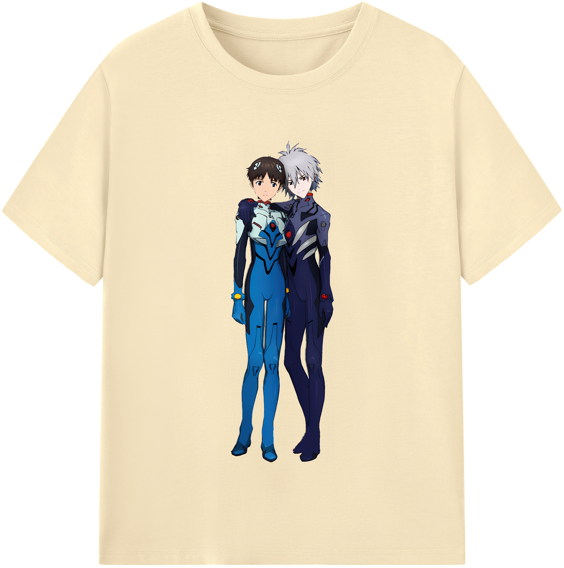 （画像用） EVA 新世紀エヴァンゲリオン 綿100％半袖Tシャツ（フロントプリント）