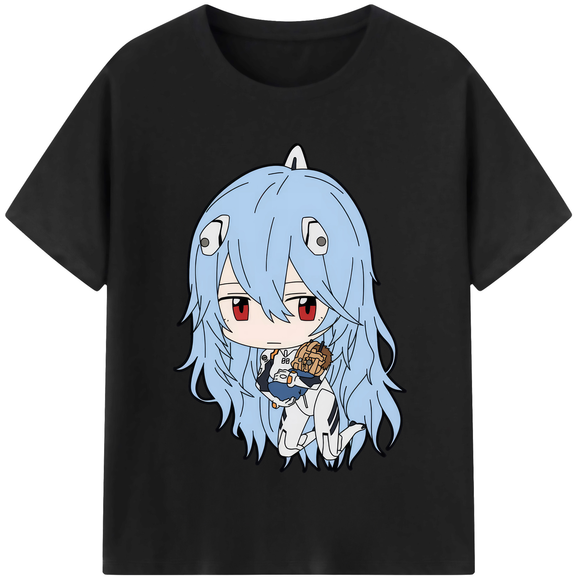 （画像用） EVA 新世紀エヴァンゲリオン 綿100％半袖Tシャツ（フロントプリント）