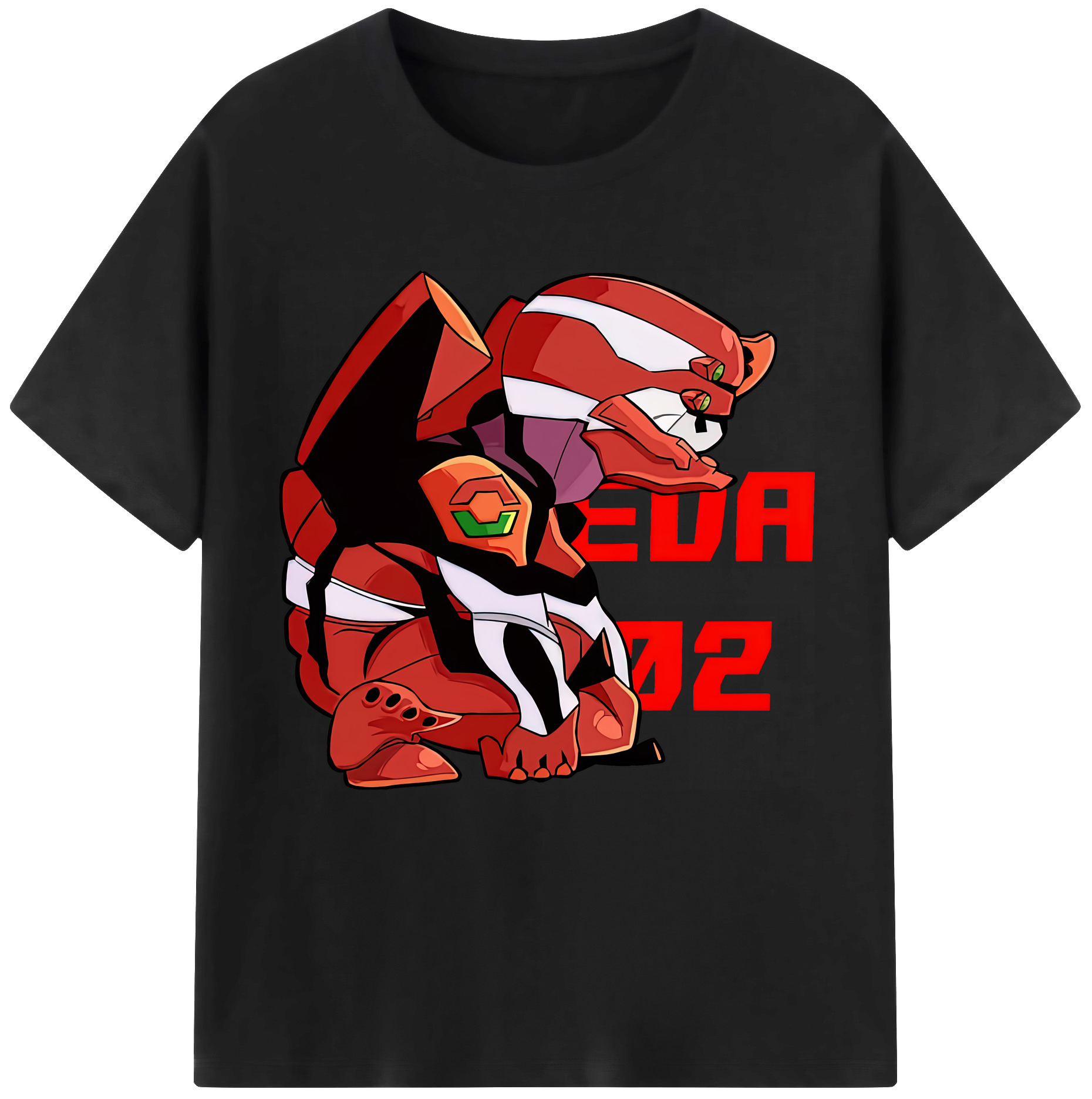 （画像用） EVA 新世紀エヴァンゲリオン 綿100％半袖Tシャツ（フロントプリント）