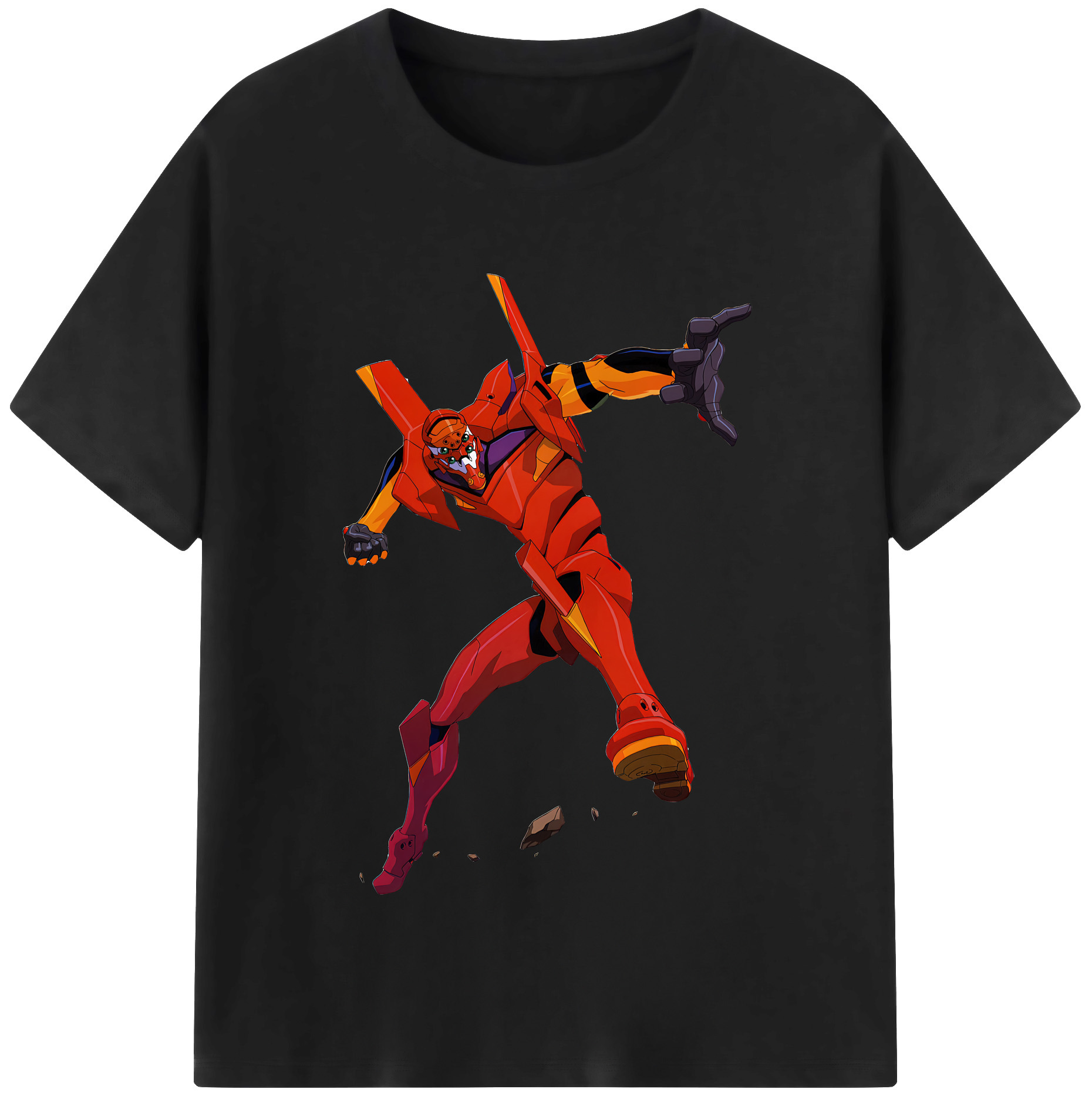 （画像用） EVA 新世紀エヴァンゲリオン 綿100％半袖Tシャツ（フロントプリント）