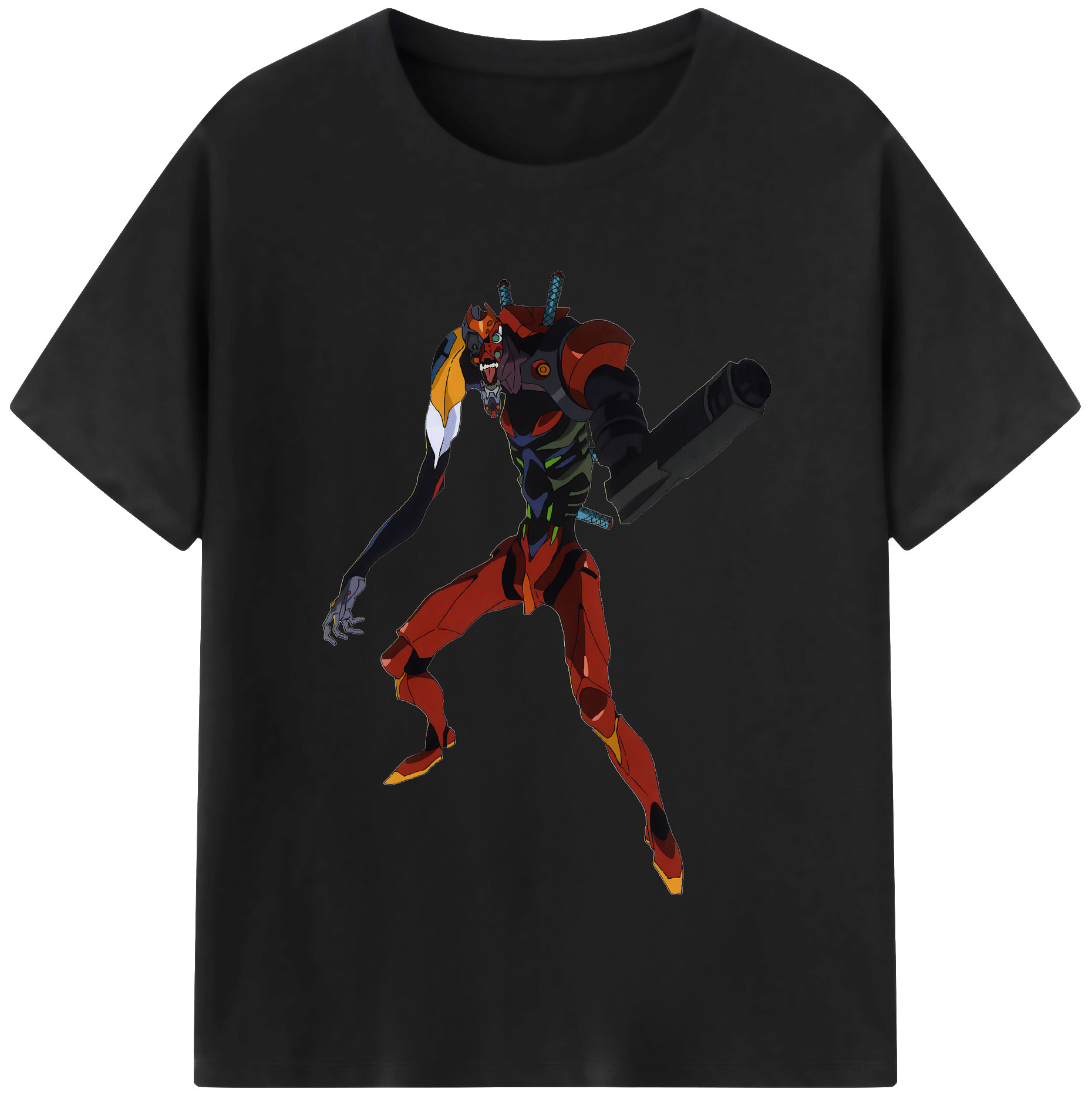 （画像用） EVA 新世紀エヴァンゲリオン 綿100％半袖Tシャツ（フロントプリント）