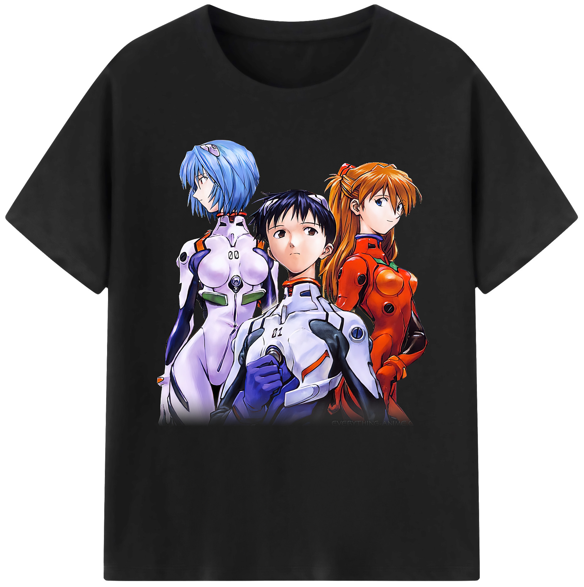 （画像用） EVA 新世紀エヴァンゲリオン 綿100％半袖Tシャツ（フロントプリント）