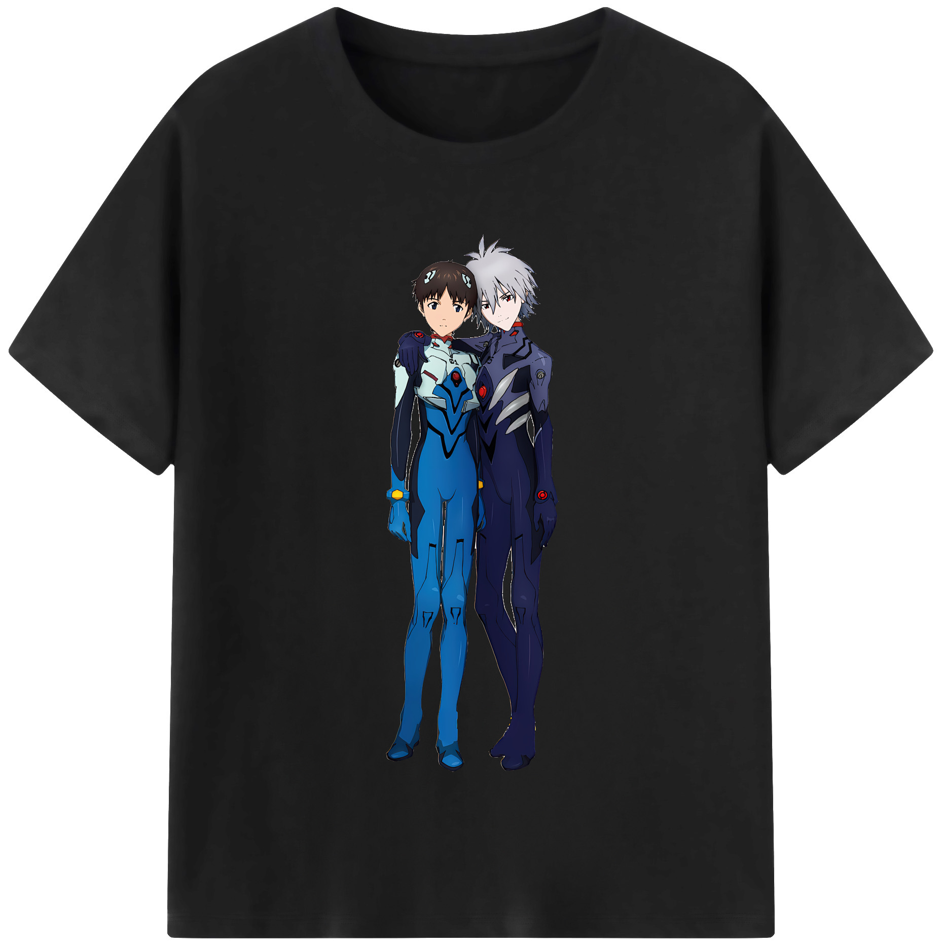（画像用） EVA 新世紀エヴァンゲリオン 綿100％半袖Tシャツ（フロントプリント）