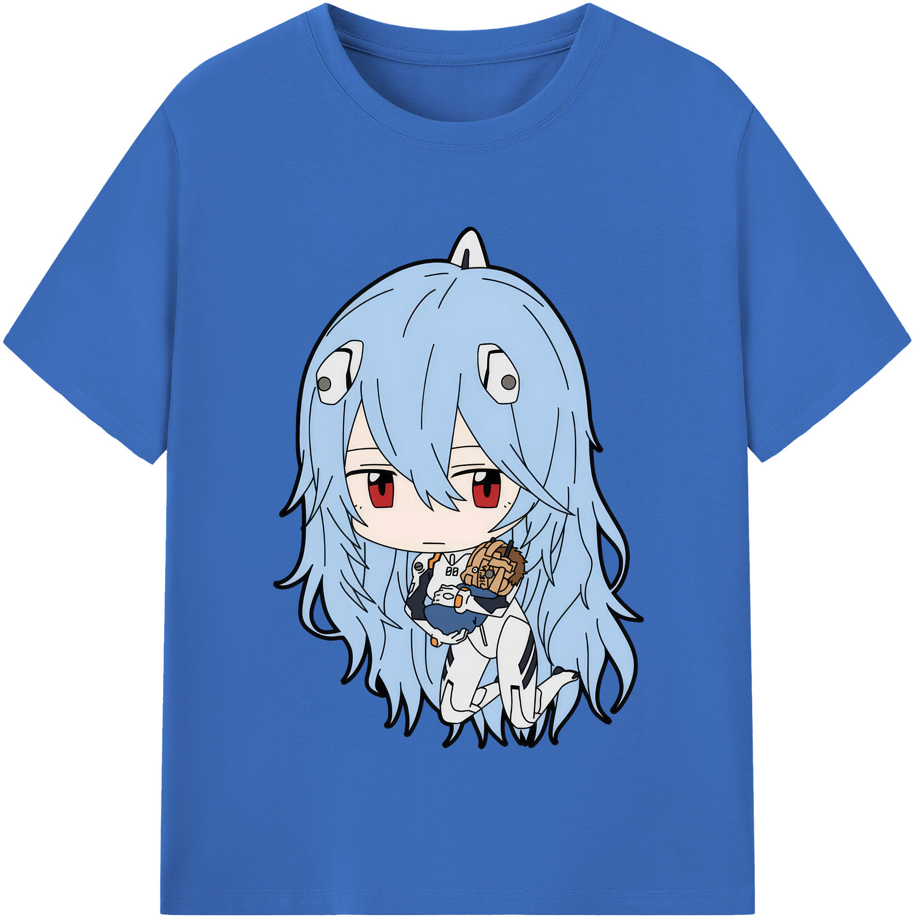 （画像用） EVA 新世紀エヴァンゲリオン 綿100％半袖Tシャツ（フロントプリント）