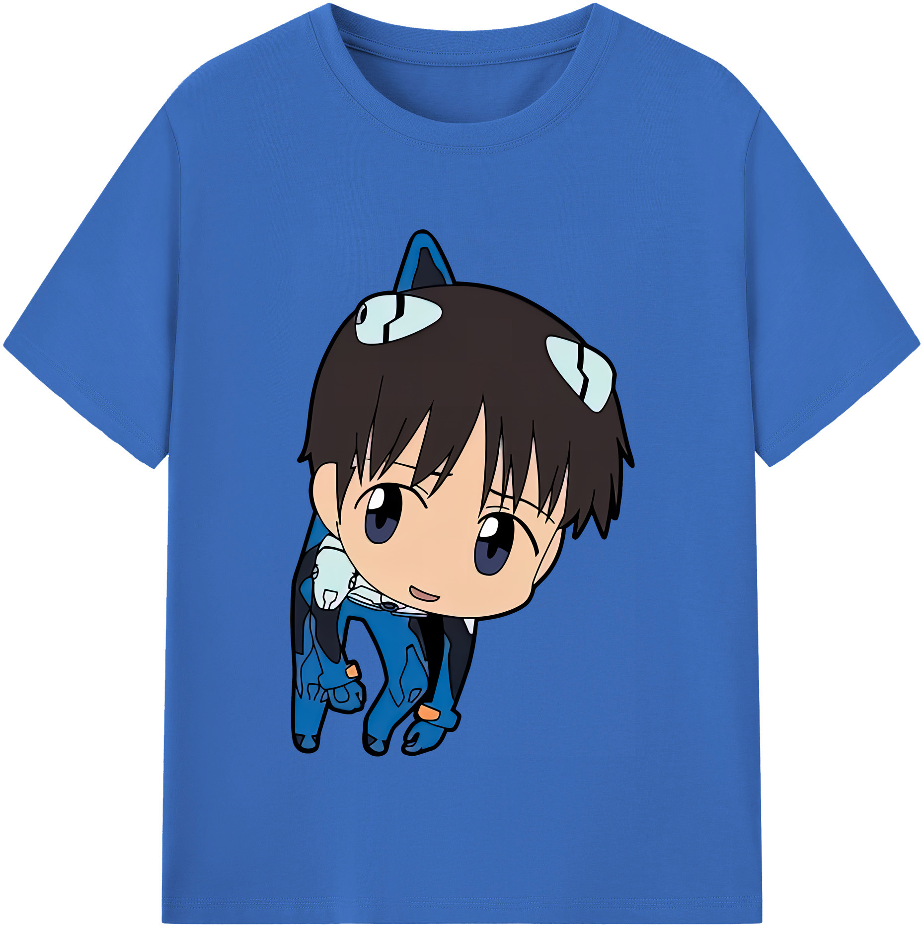 （画像用） EVA 新世紀エヴァンゲリオン 綿100％半袖Tシャツ（フロントプリント）