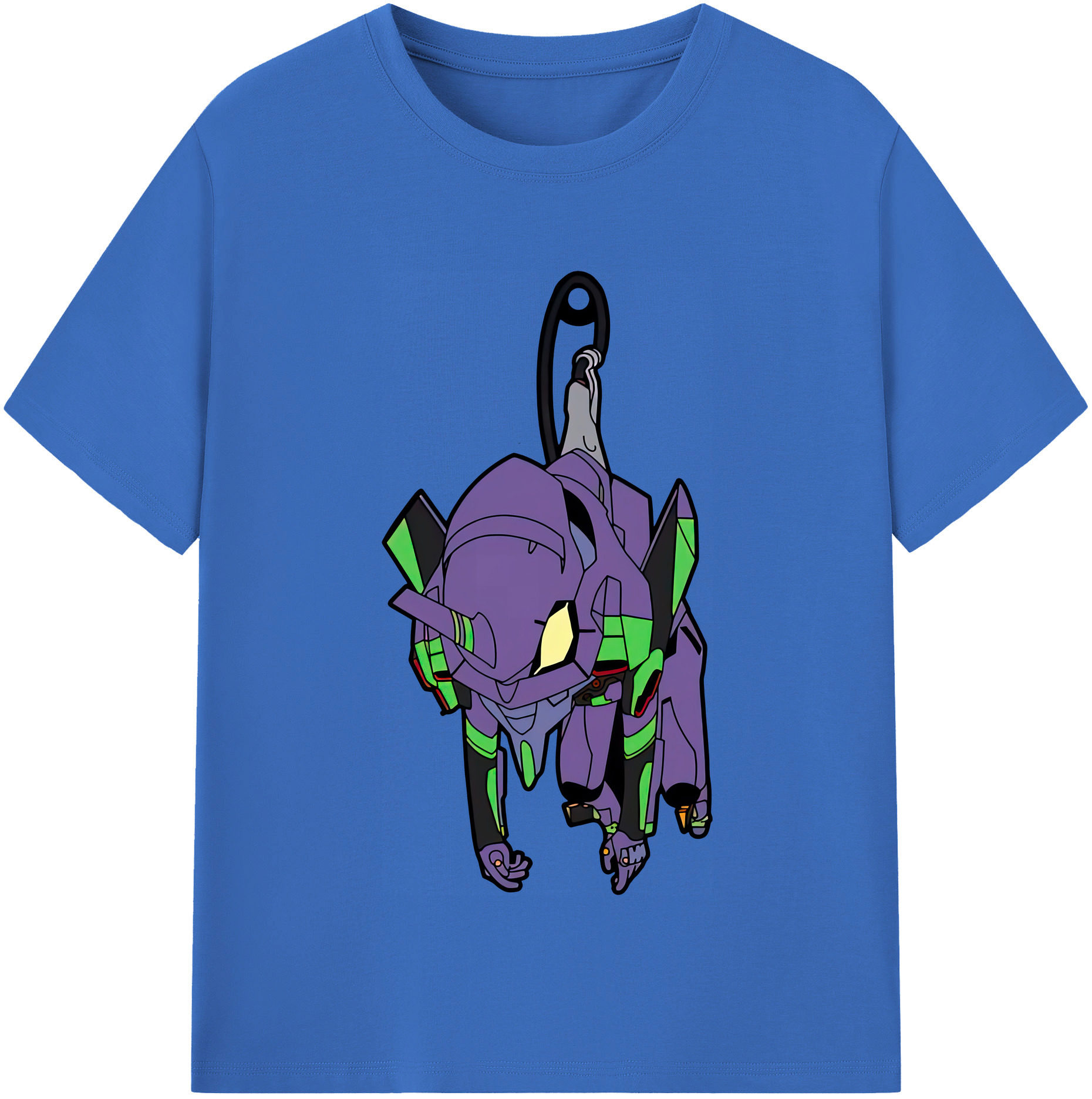 （画像用） EVA 新世紀エヴァンゲリオン 綿100％半袖Tシャツ（フロントプリント）