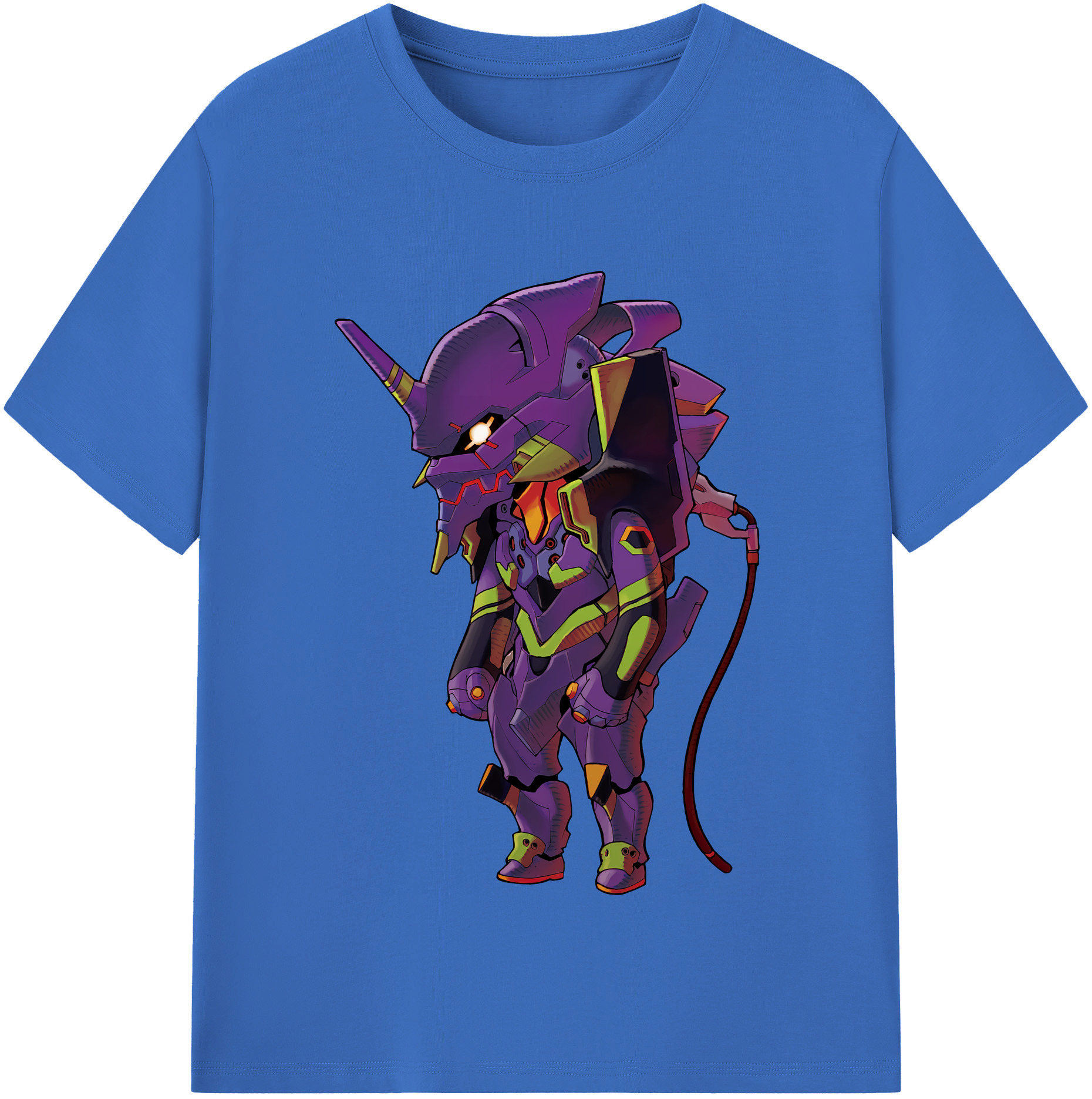 （画像用） EVA 新世紀エヴァンゲリオン 綿100％半袖Tシャツ（フロントプリント）
