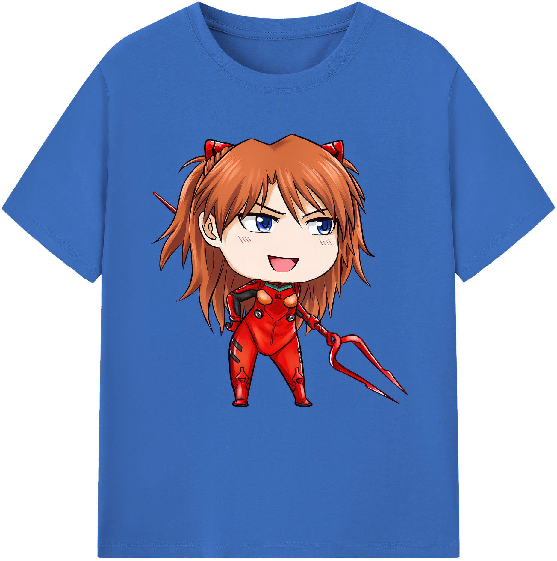 （画像用） EVA 新世紀エヴァンゲリオン 綿100％半袖Tシャツ（フロントプリント）