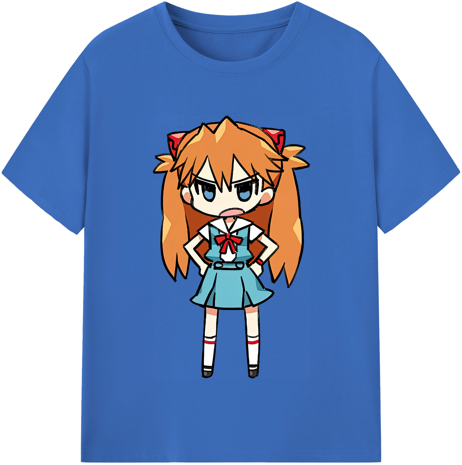 （画像用） EVA 新世紀エヴァンゲリオン 綿100％半袖Tシャツ（フロントプリント）