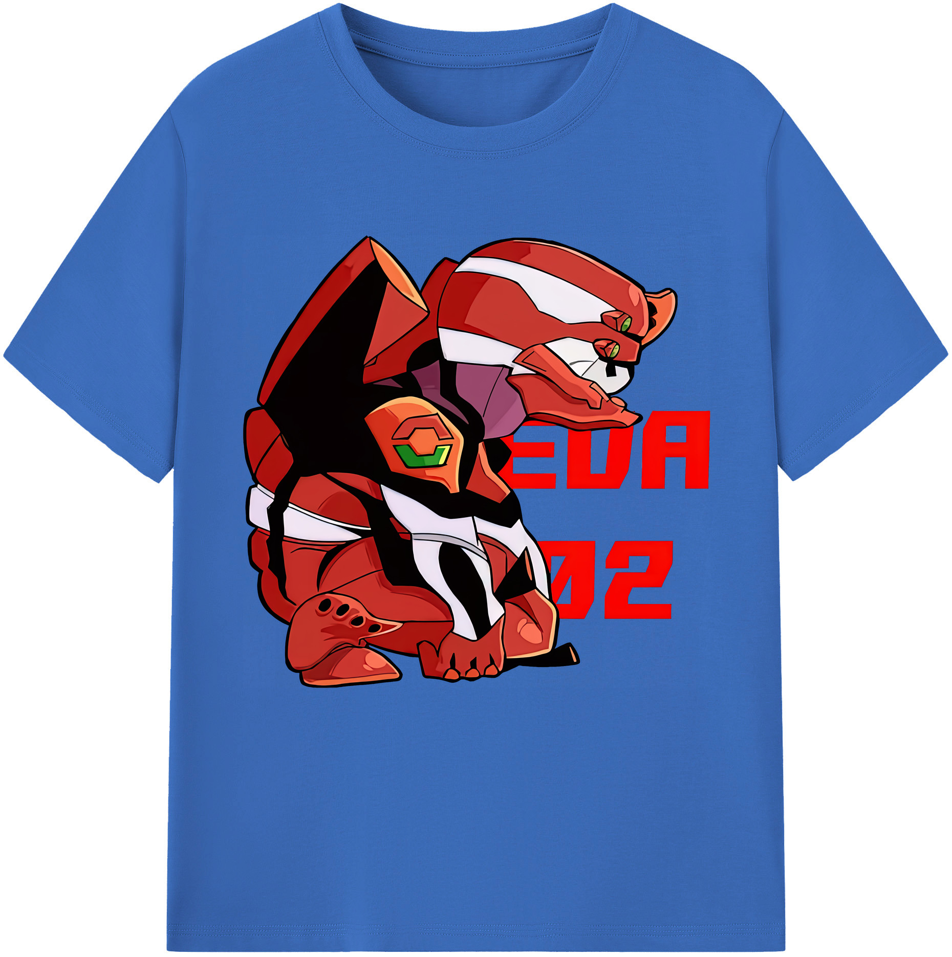 （画像用） EVA 新世紀エヴァンゲリオン 綿100％半袖Tシャツ（フロントプリント）