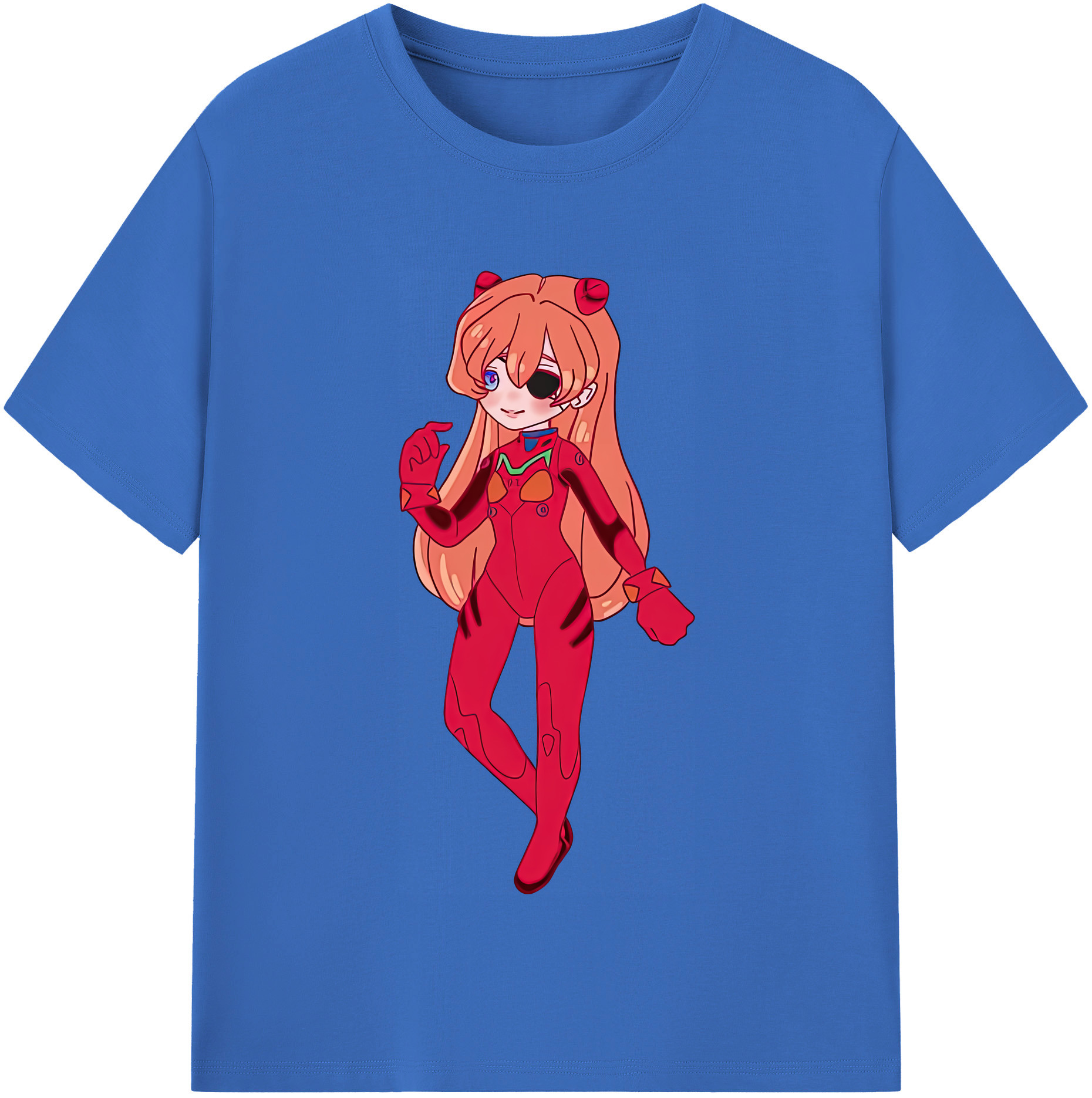 （画像用） EVA 新世紀エヴァンゲリオン 綿100％半袖Tシャツ（フロントプリント）