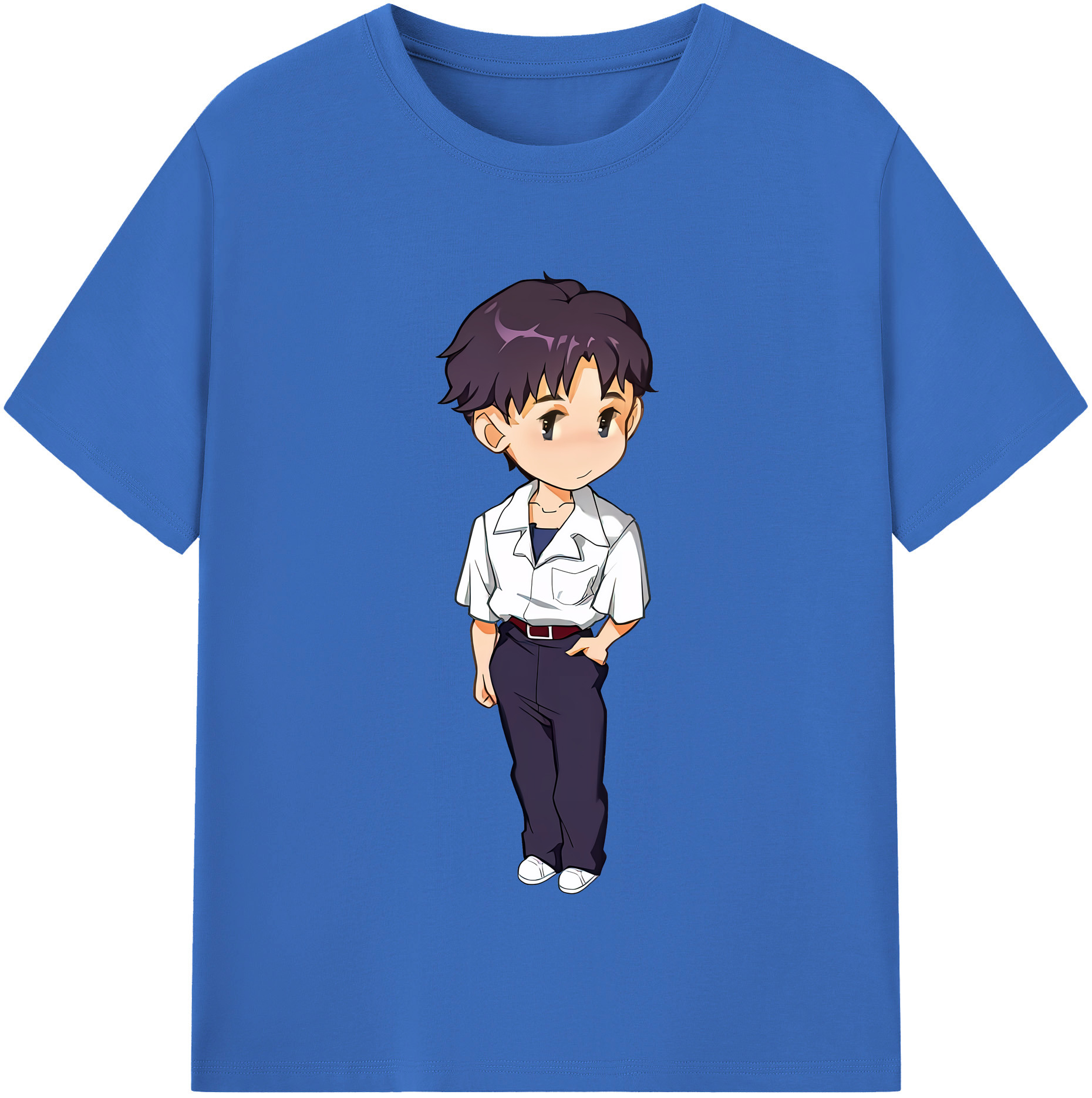 （画像用） EVA 新世紀エヴァンゲリオン 綿100％半袖Tシャツ（フロントプリント）