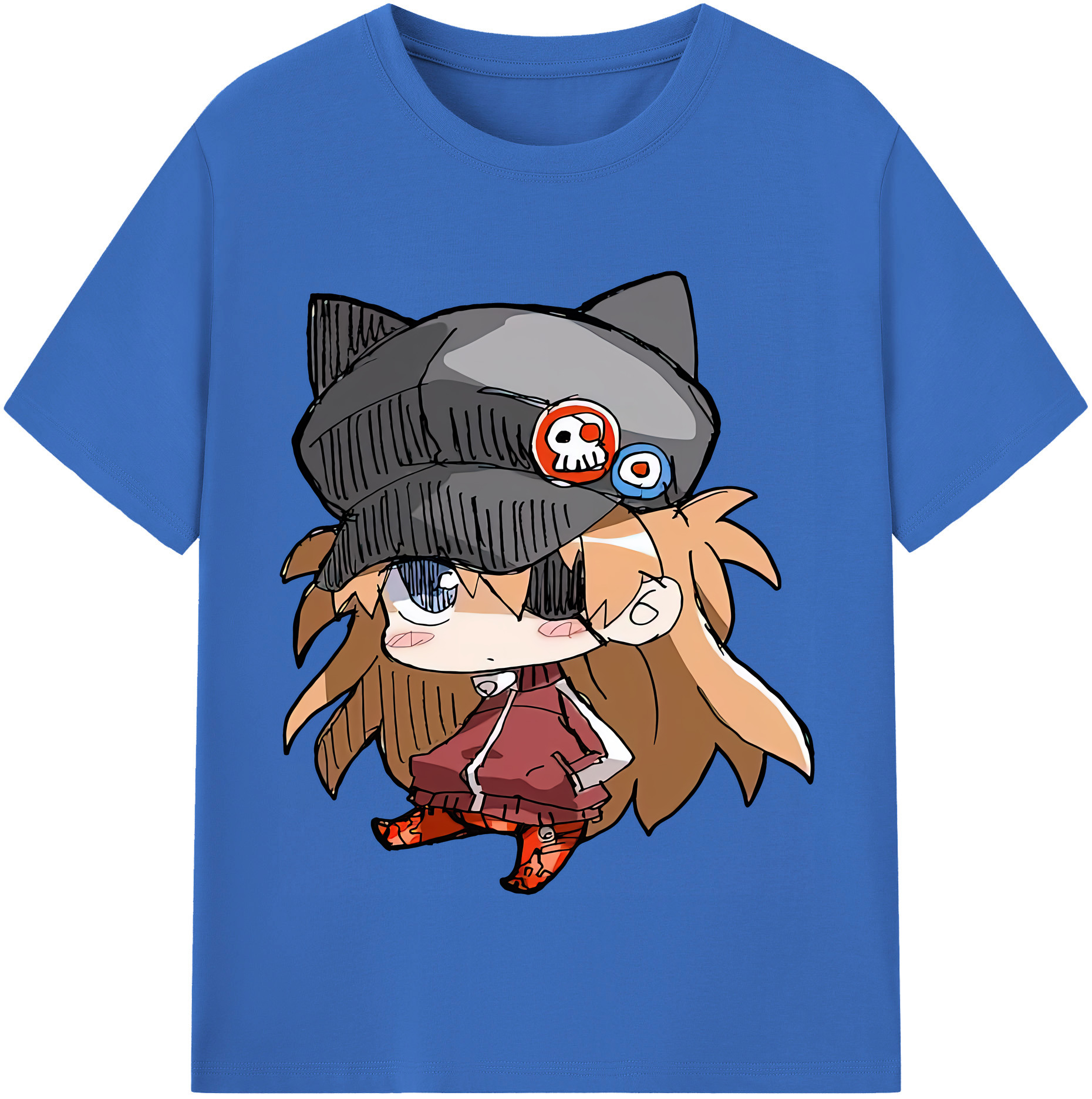 （画像用） EVA 新世紀エヴァンゲリオン 綿100％半袖Tシャツ（フロントプリント）