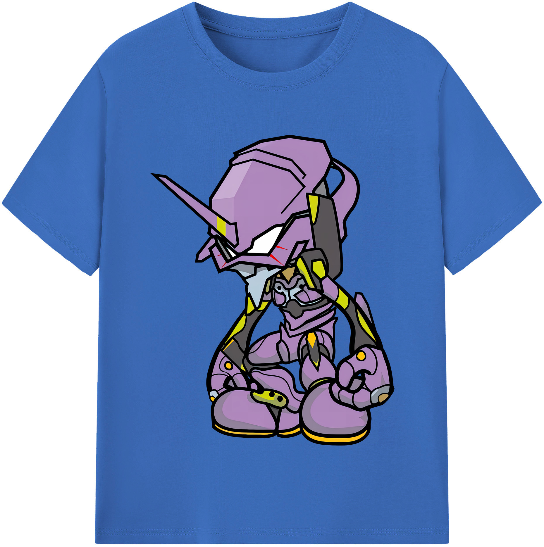 （画像用） EVA 新世紀エヴァンゲリオン 綿100％半袖Tシャツ（フロントプリント）