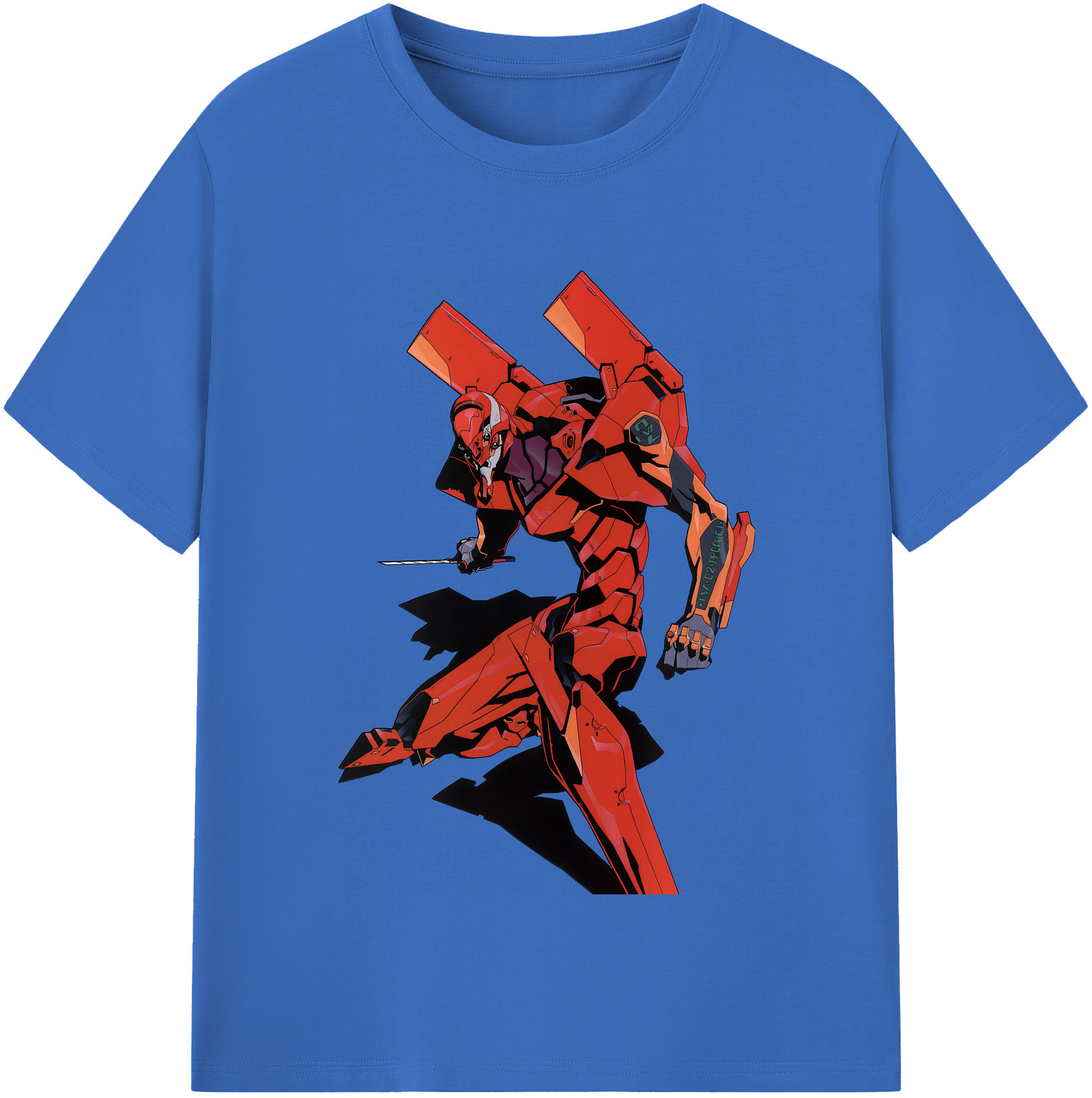 （画像用） EVA 新世紀エヴァンゲリオン 綿100％半袖Tシャツ（フロントプリント）