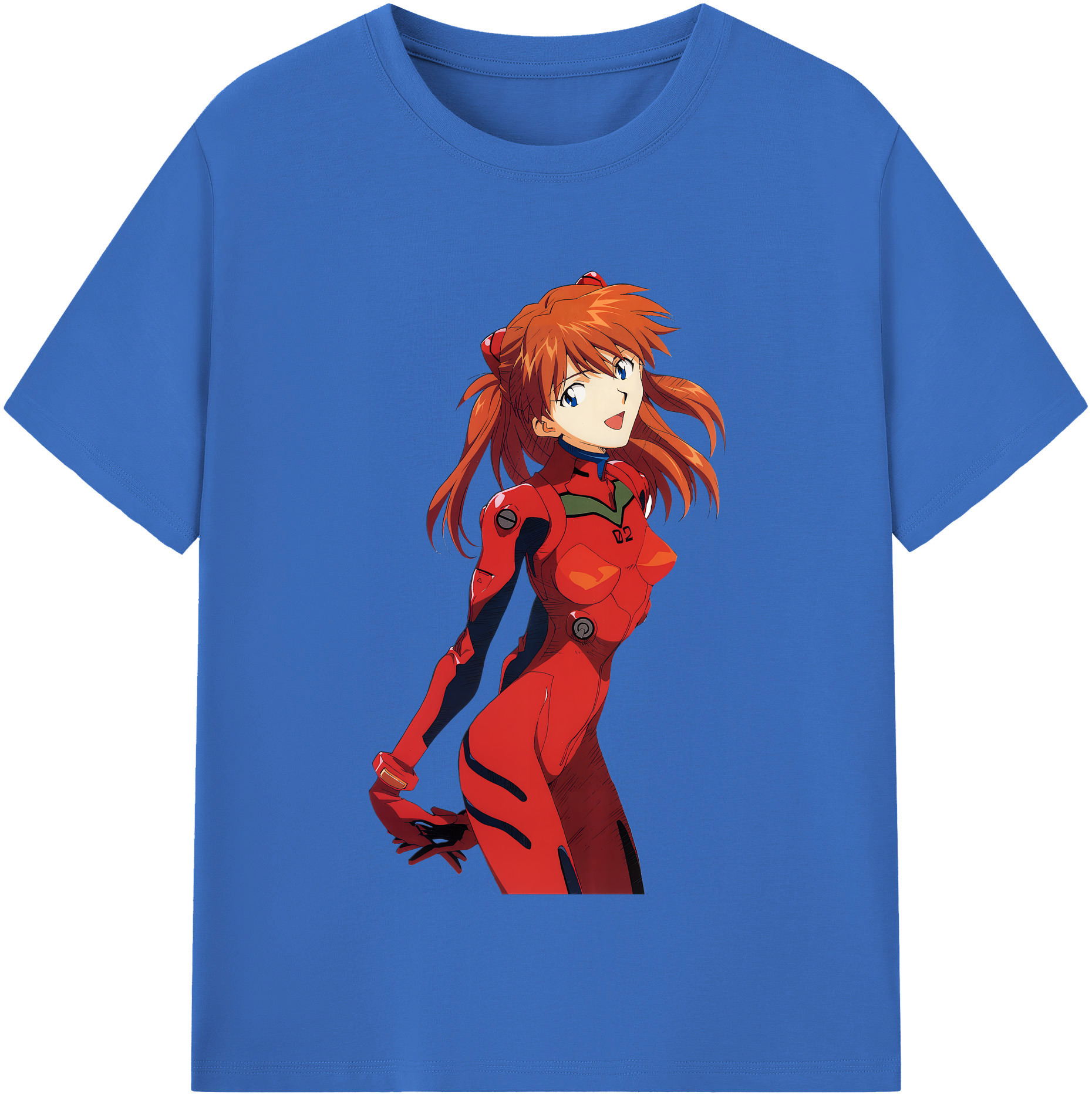 （画像用） EVA 新世紀エヴァンゲリオン 綿100％半袖Tシャツ（フロントプリント）