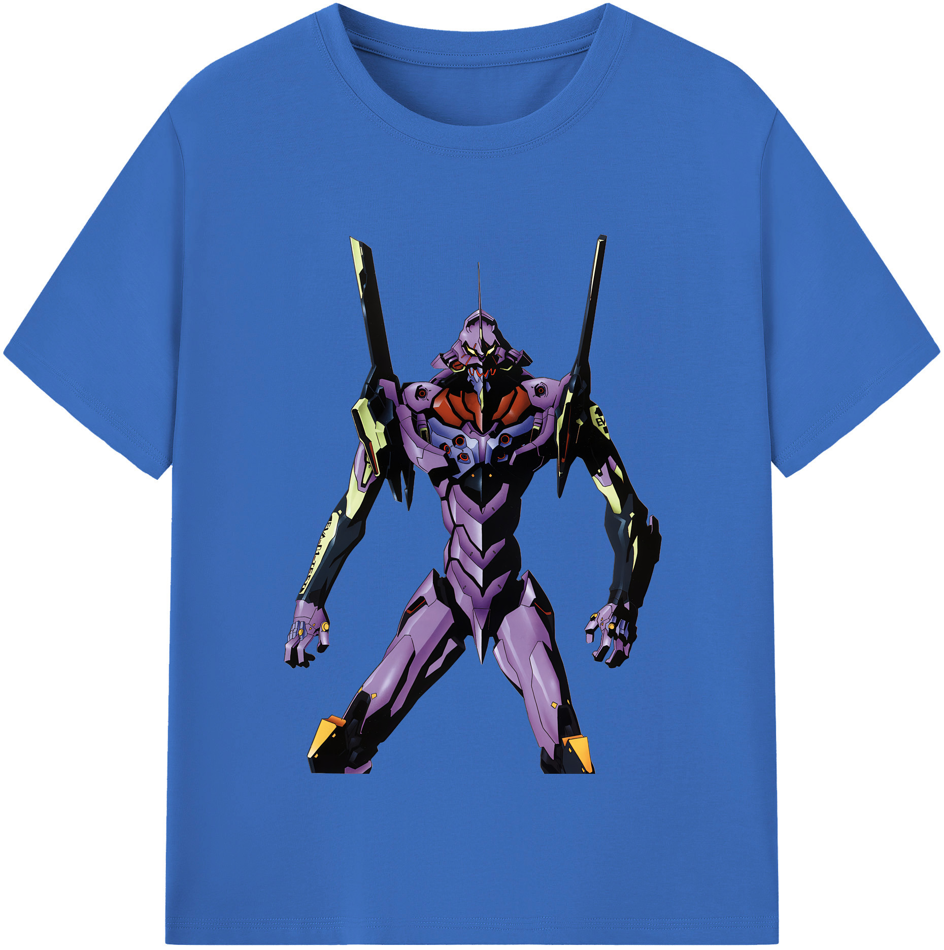 （画像用） EVA 新世紀エヴァンゲリオン 綿100％半袖Tシャツ（フロントプリント）