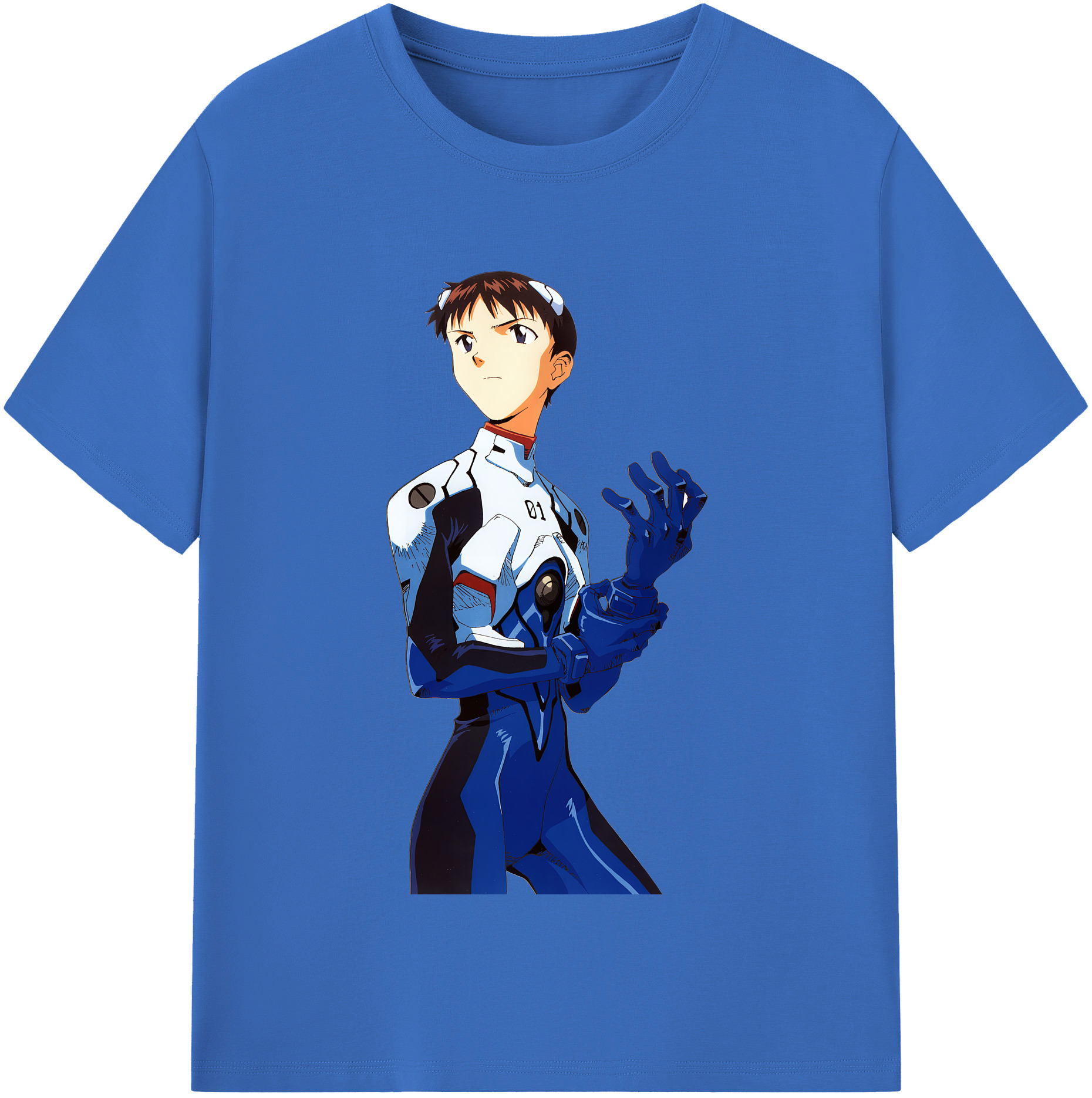 （画像用） EVA 新世紀エヴァンゲリオン 綿100％半袖Tシャツ（フロントプリント）