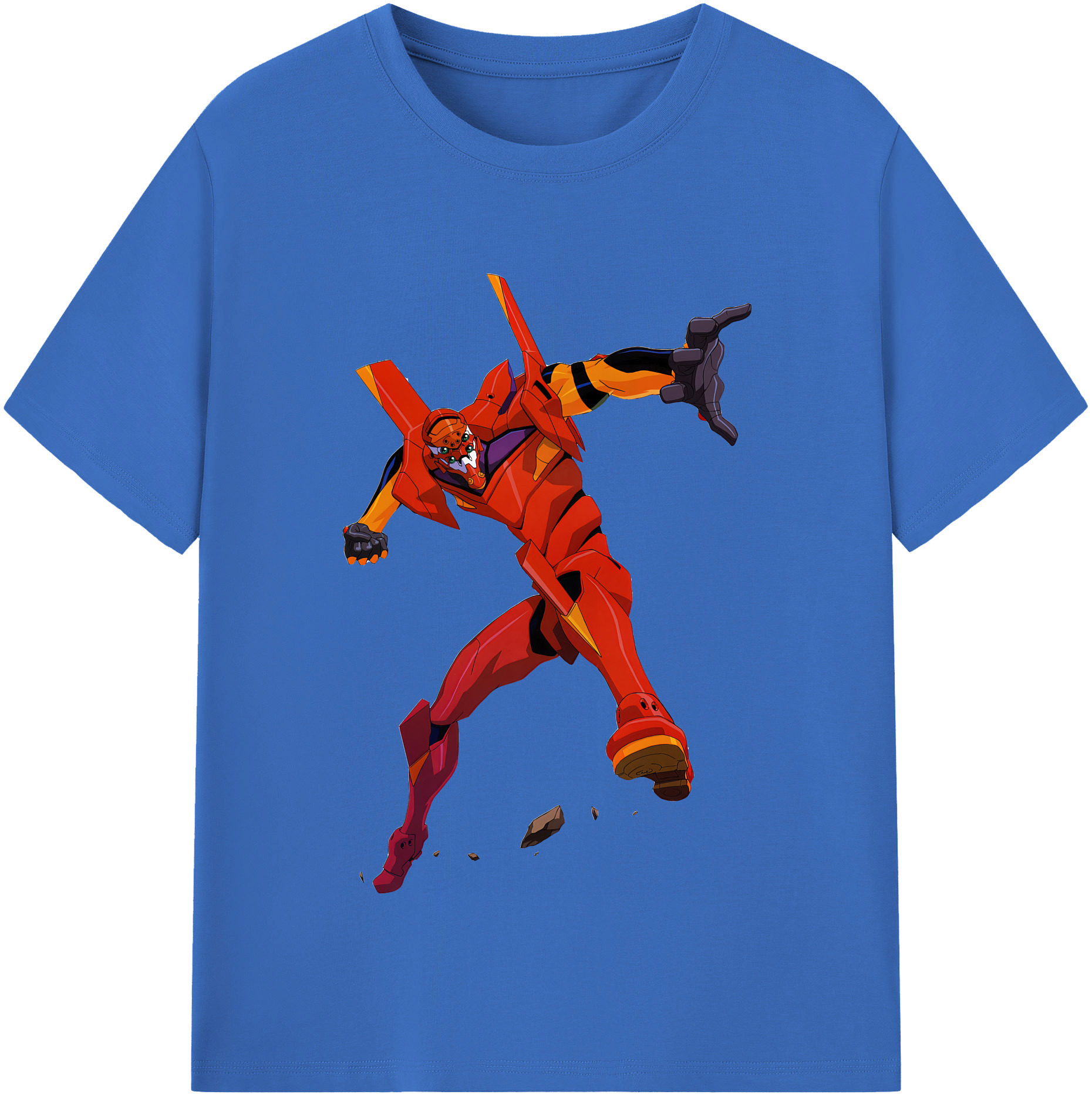 （画像用） EVA 新世紀エヴァンゲリオン 綿100％半袖Tシャツ（フロントプリント）