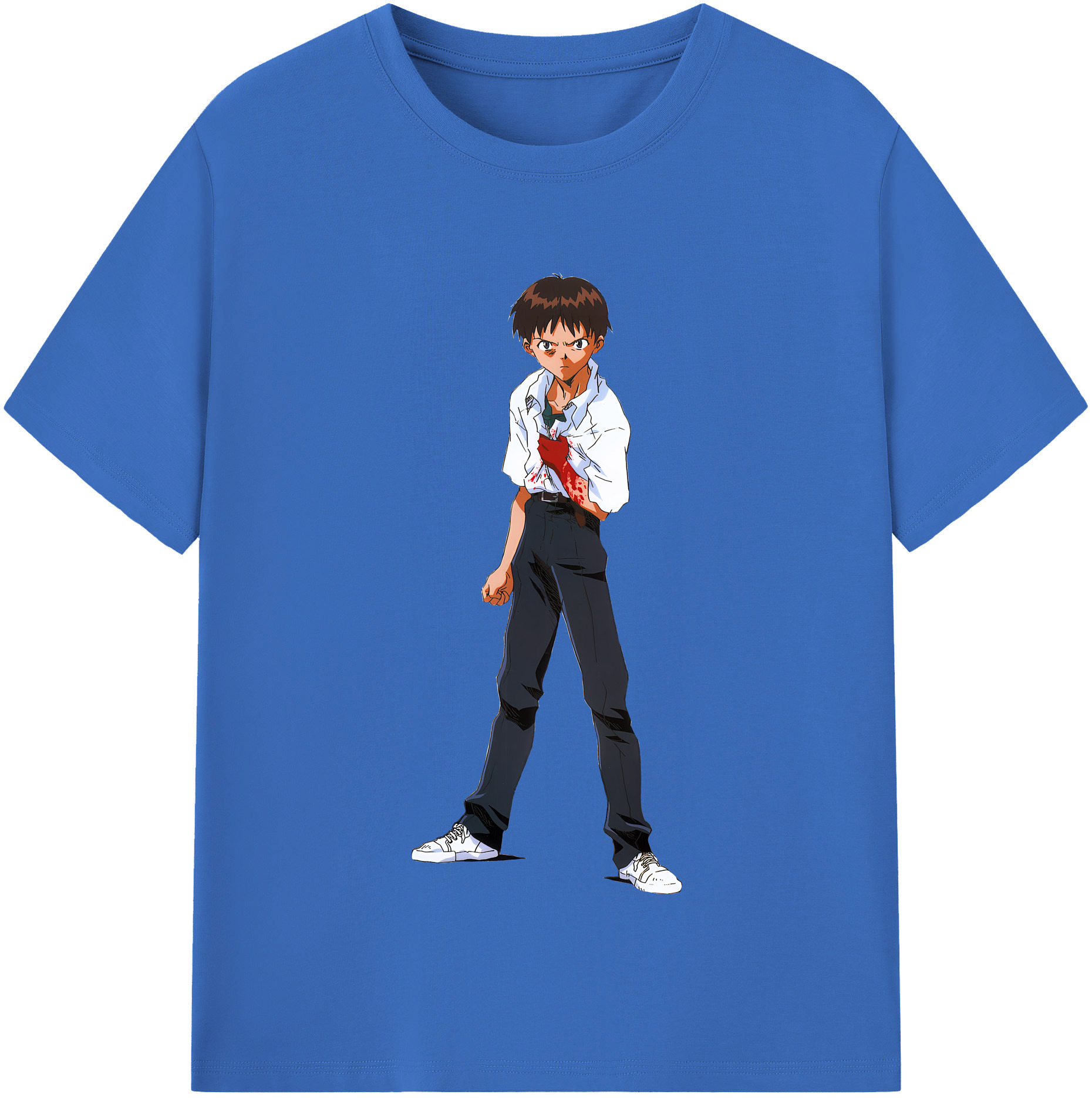 （画像用） EVA 新世紀エヴァンゲリオン 綿100％半袖Tシャツ（フロントプリント）