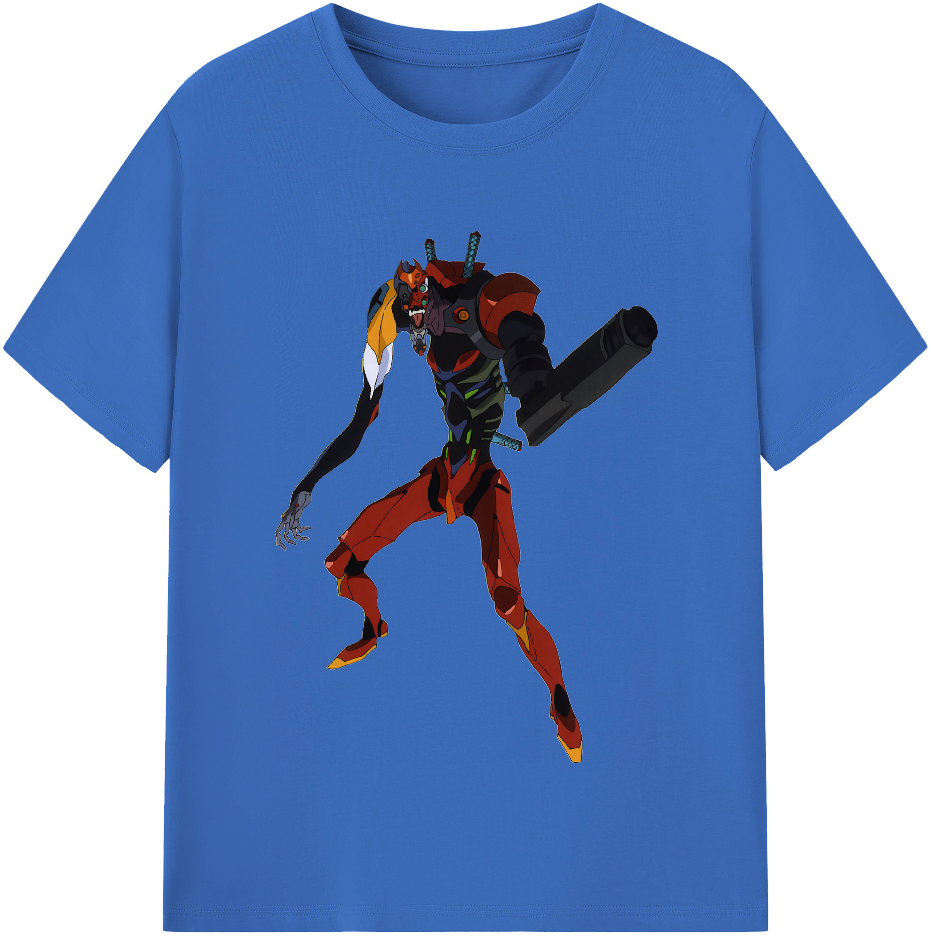 （画像用） EVA 新世紀エヴァンゲリオン 綿100％半袖Tシャツ（フロントプリント）