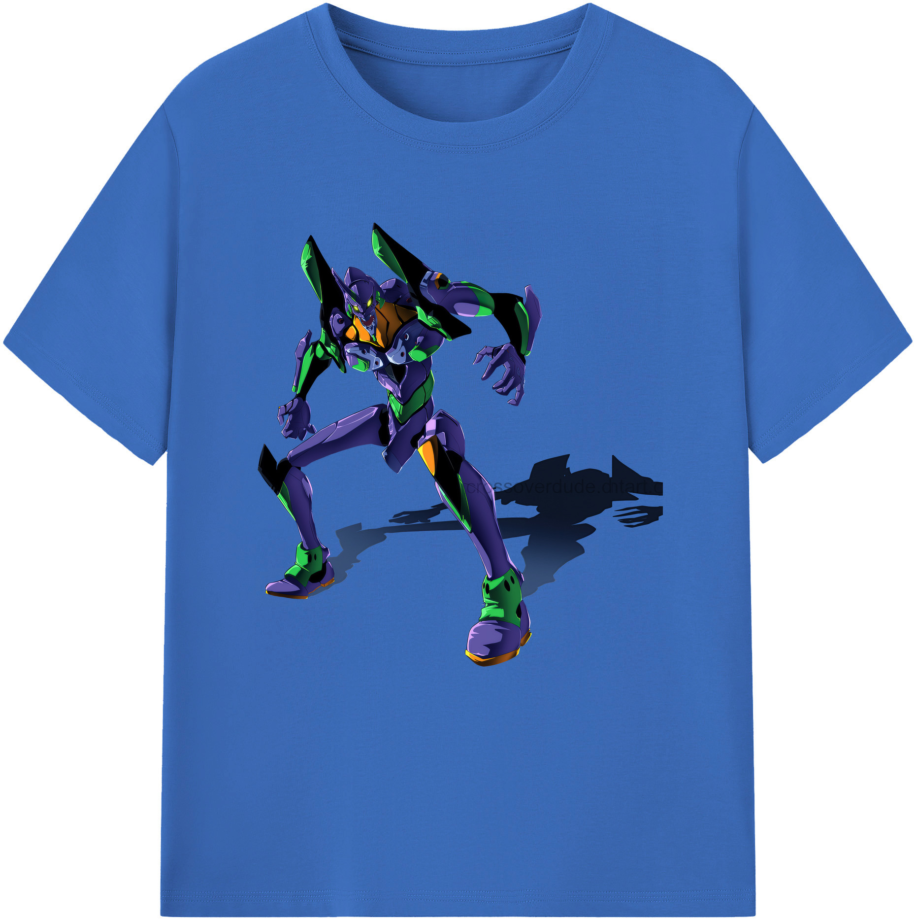 （画像用） EVA 新世紀エヴァンゲリオン 綿100％半袖Tシャツ（フロントプリント）